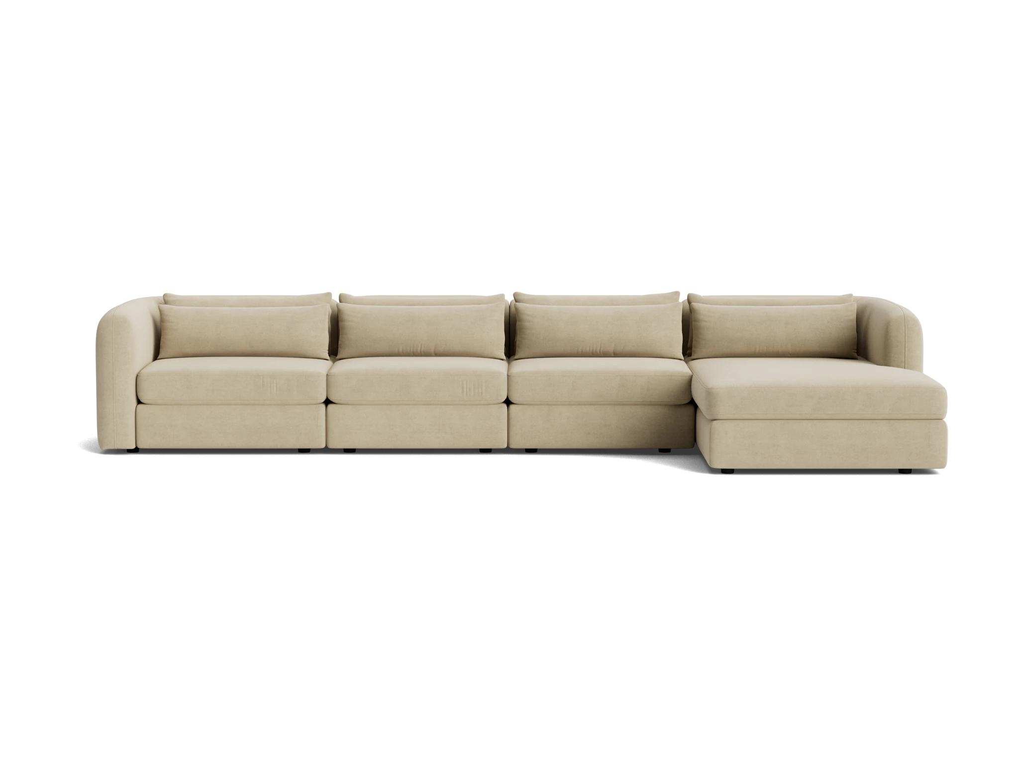 sebastian modular grand chaise sectional royale sand