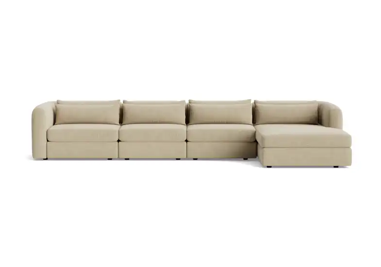 sebastian modular grand chaise sectional royale sand
