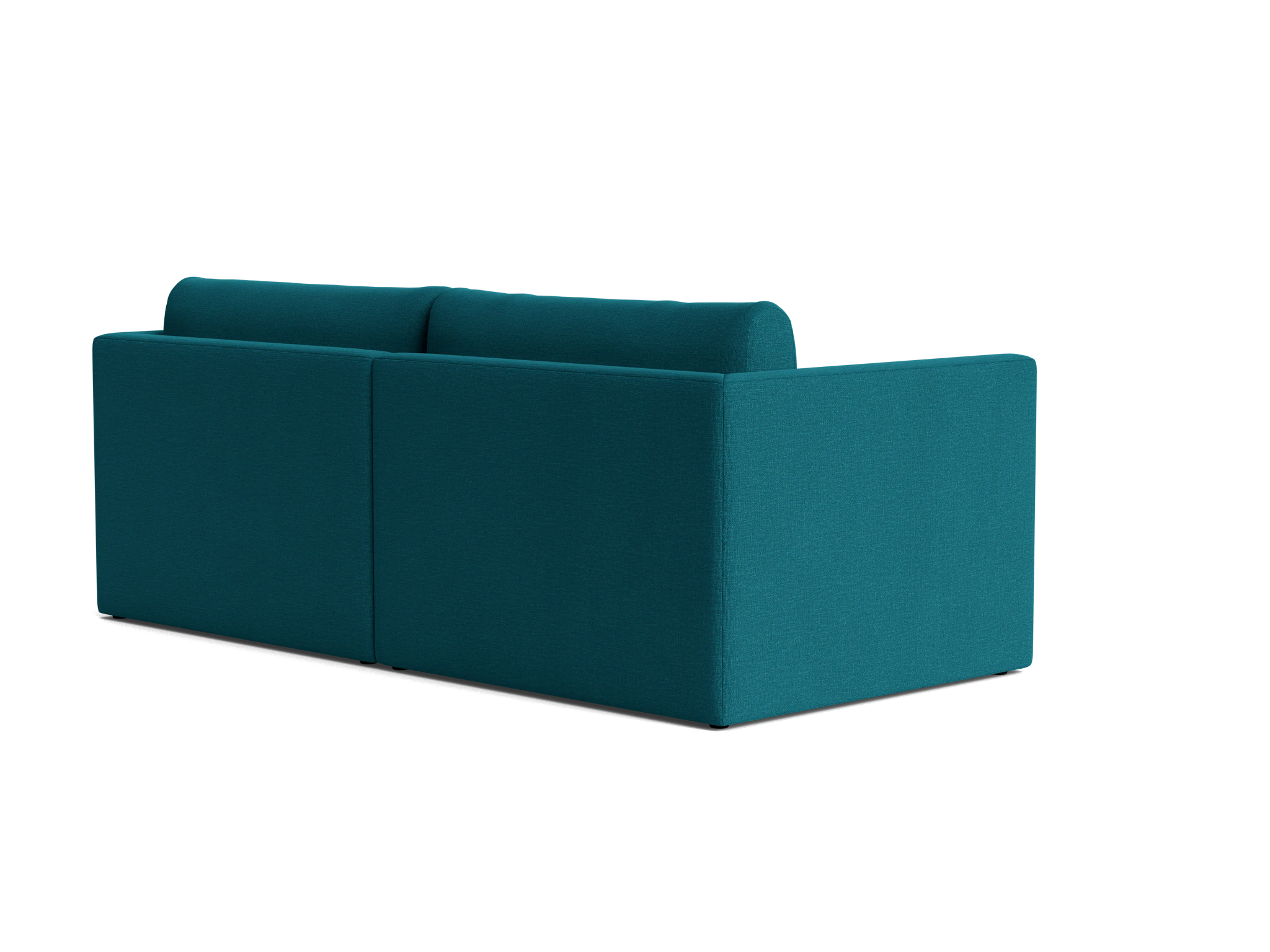 maurice modular compact sectional key largo zenith teal