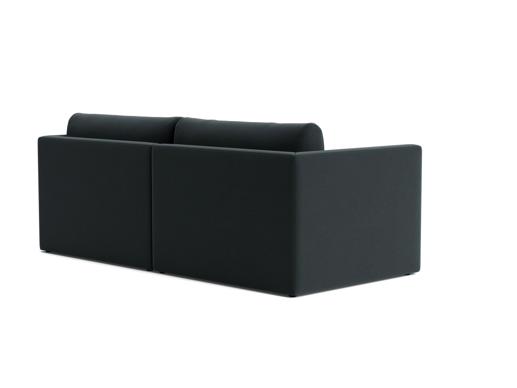 maurice modular compact sectional royale gunmetal