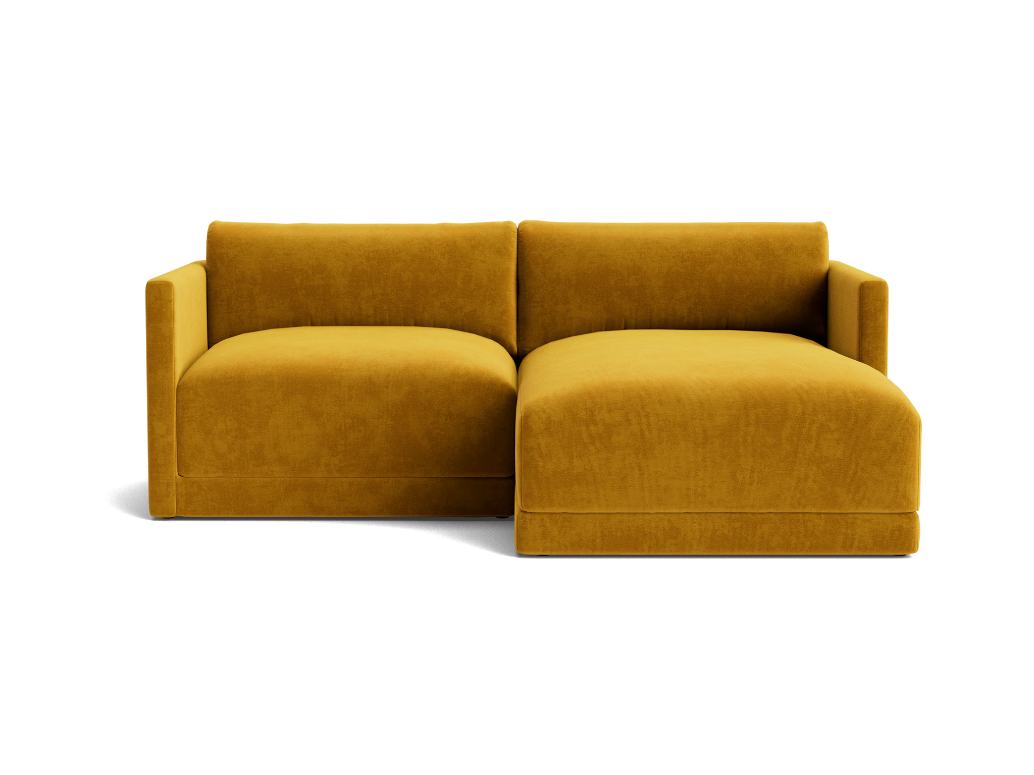 maurice modular compact sectional harper amber gold