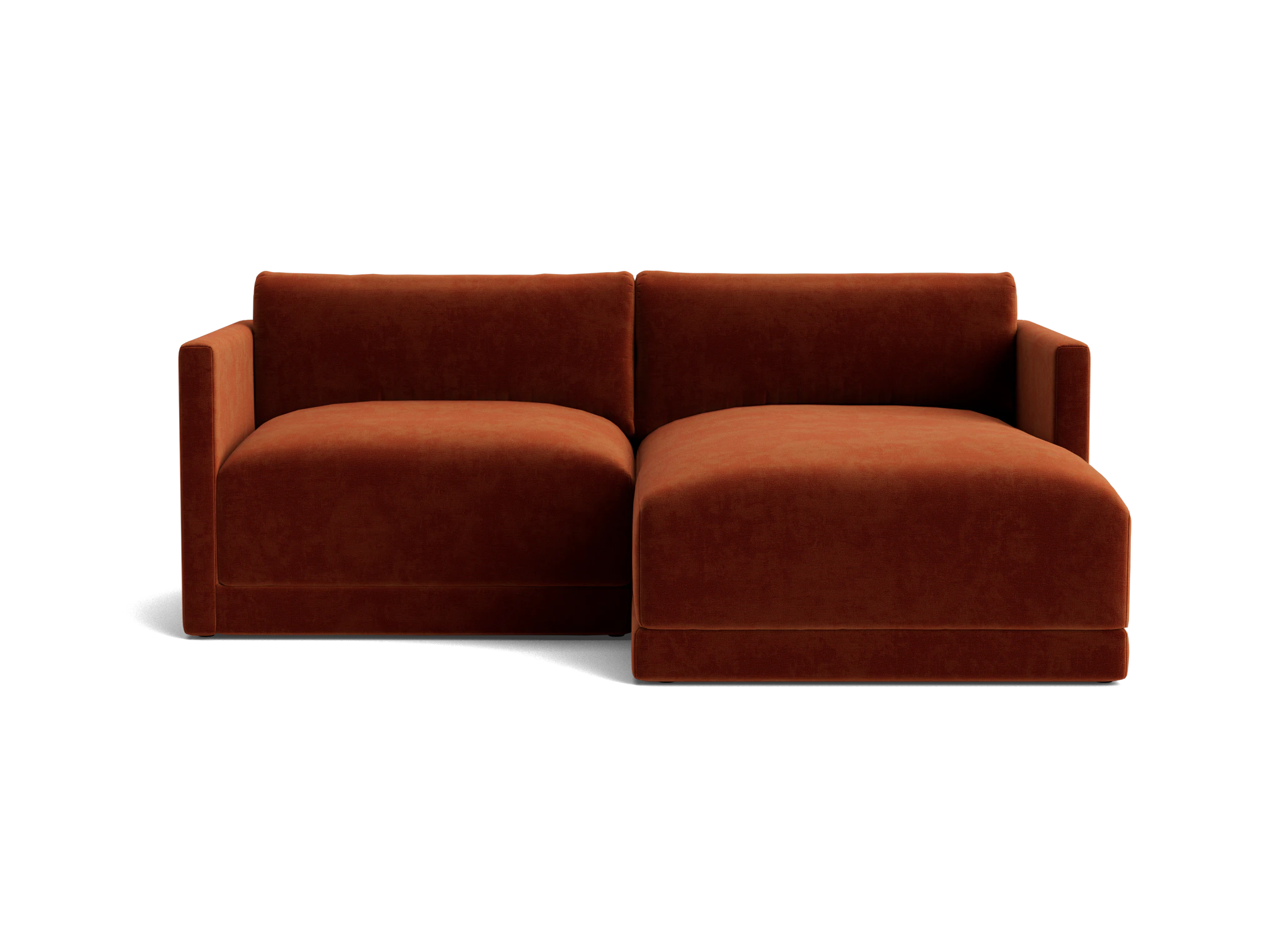 maurice modular compact sectional harper cinnamon