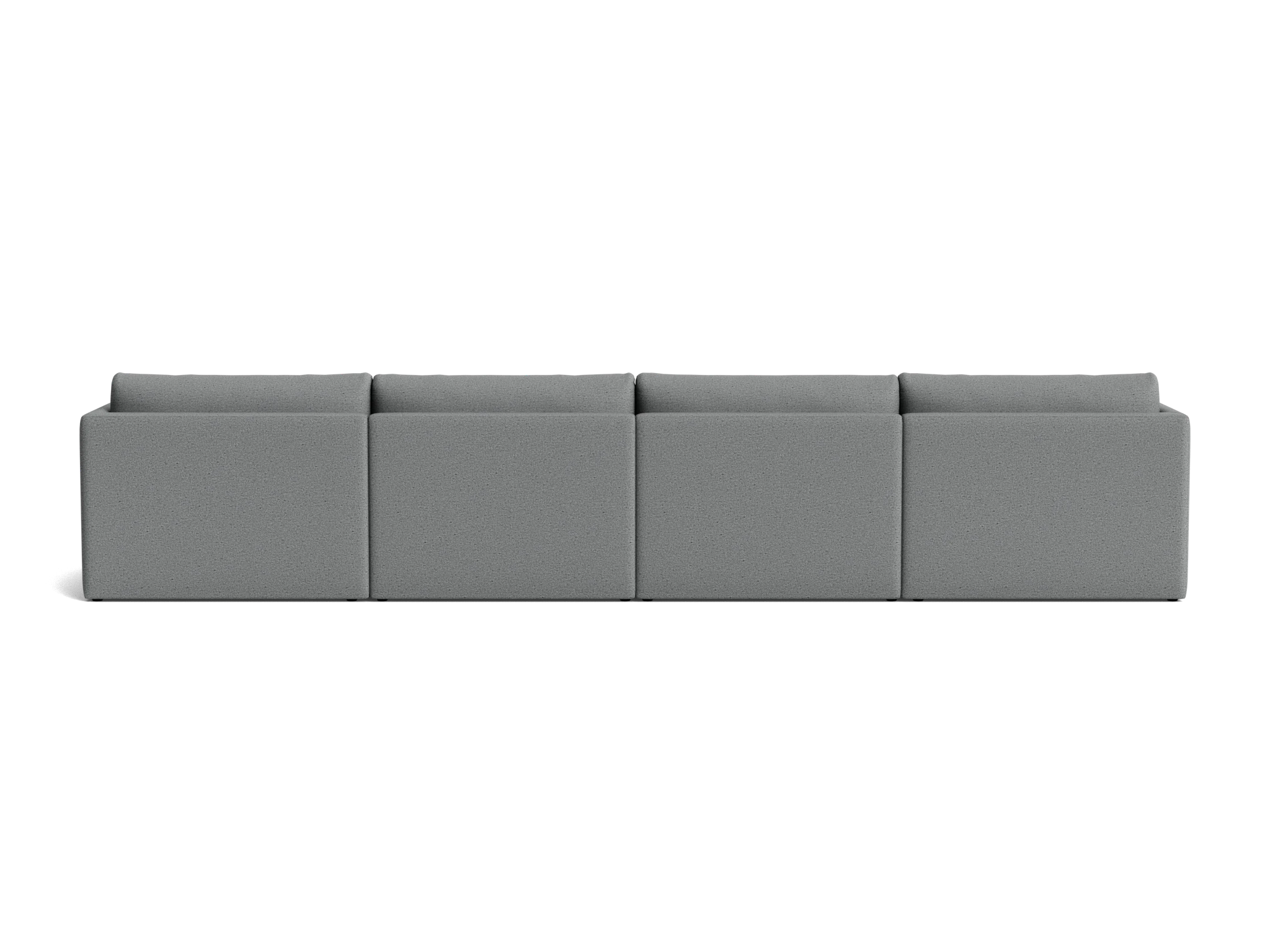 maurice modular grand chaise sectional essence ash