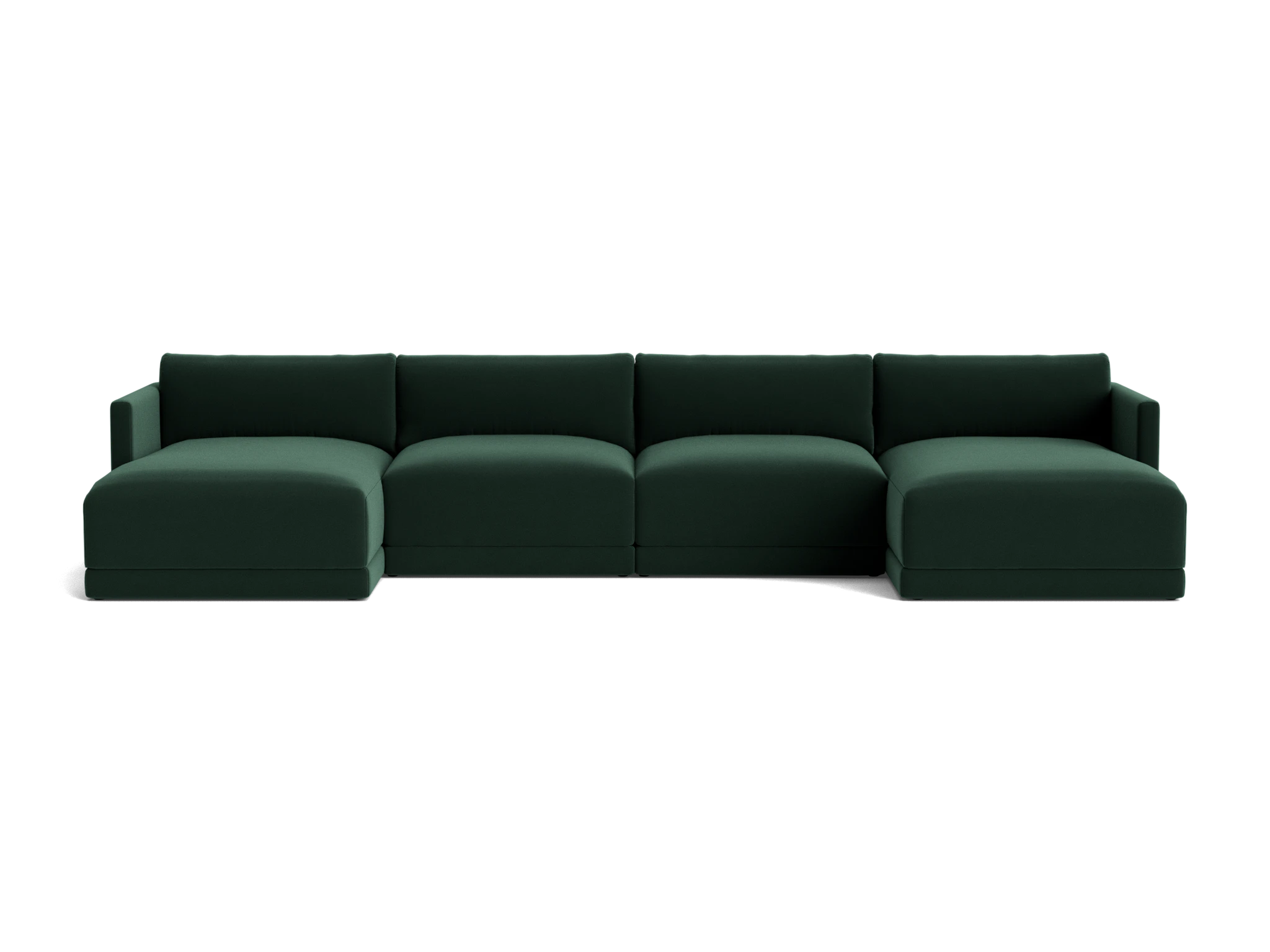 maurice modular grand chaise sectional royale evergreen