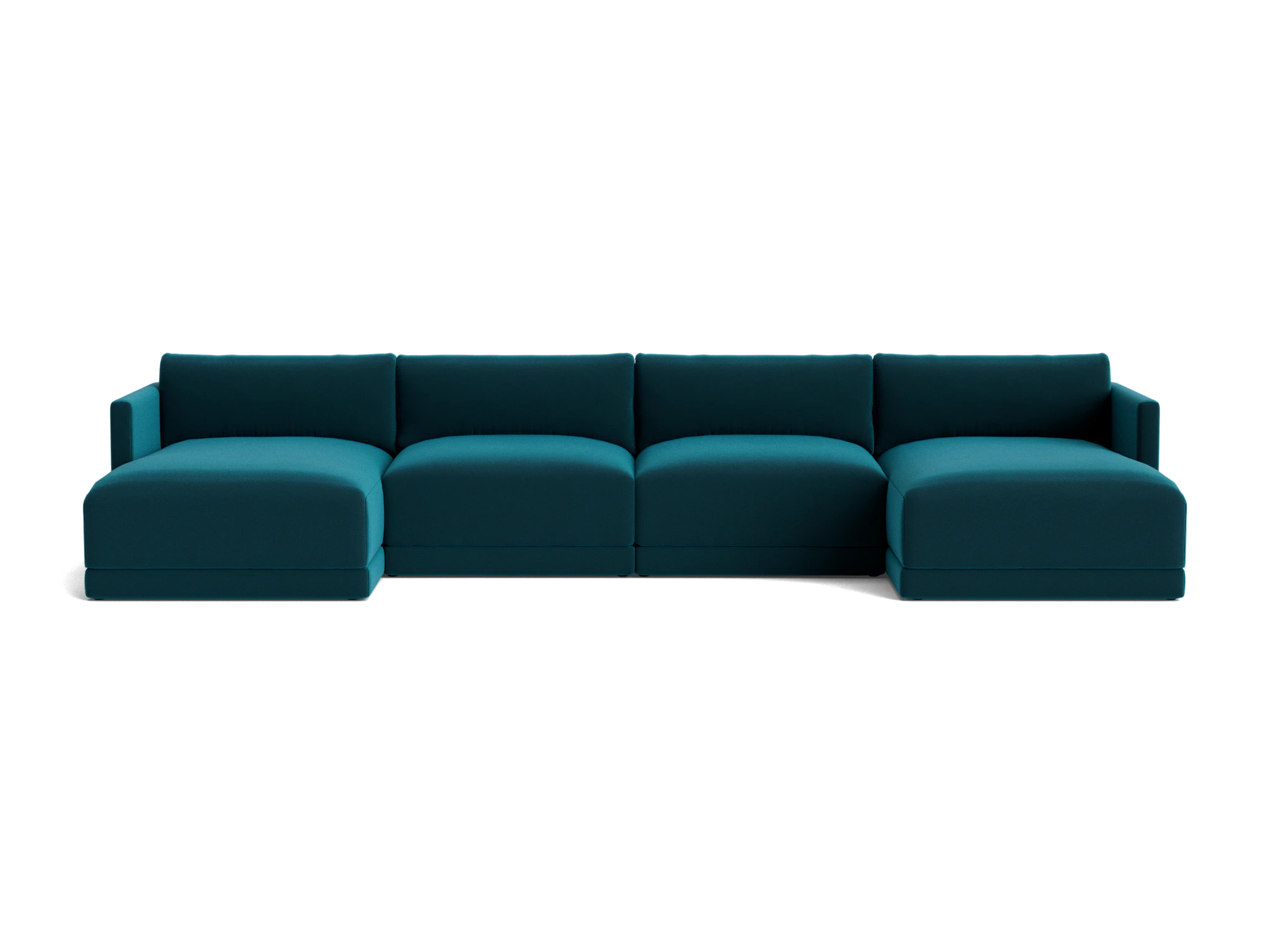 maurice modular grand chaise sectional royale peacock