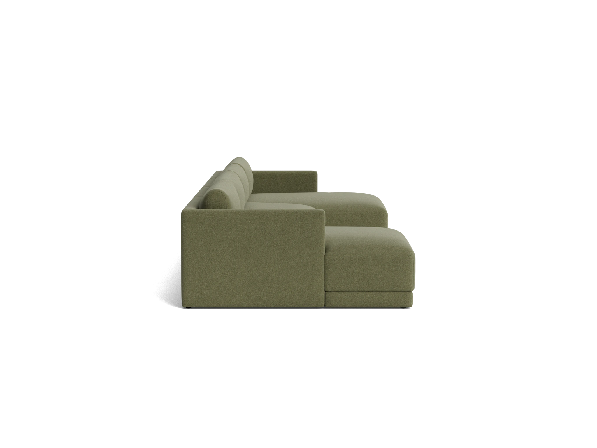 maurice modular grand chaise sectional faithful olive