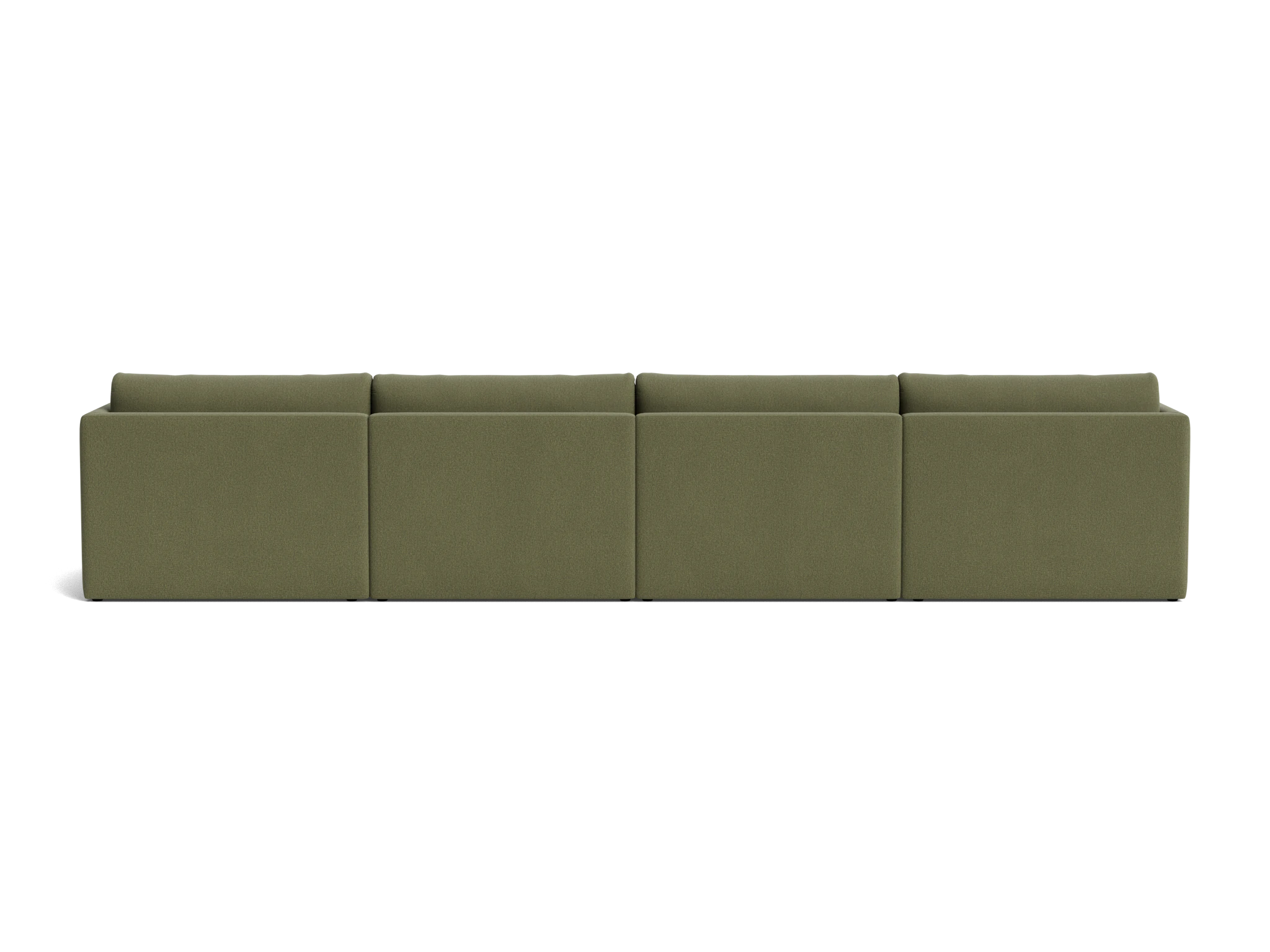 maurice modular grand chaise sectional faithful olive