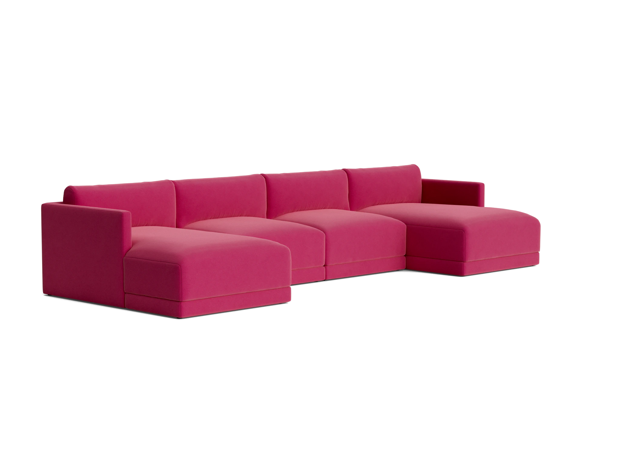 maurice modular grand chaise sectional royale berry
