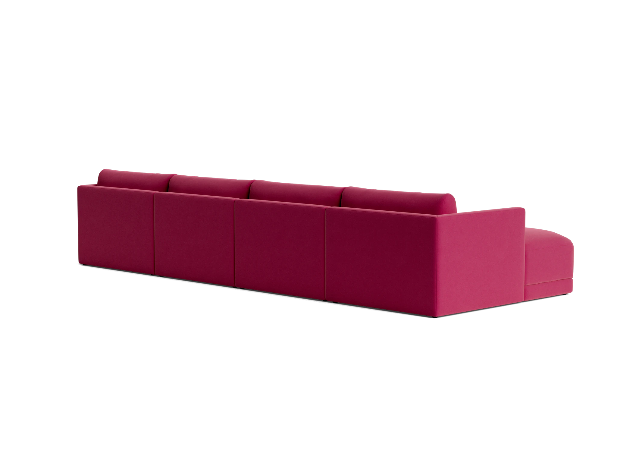 maurice modular grand chaise sectional royale berry