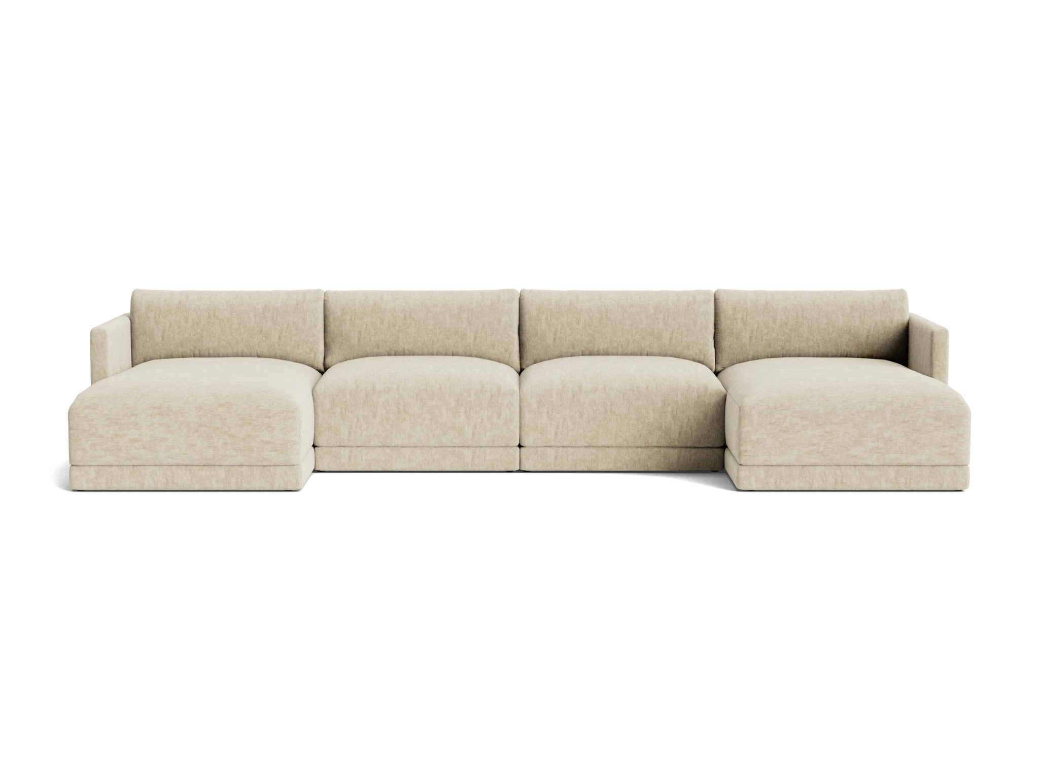 maurice modular grand chaise sectional crave irish cream