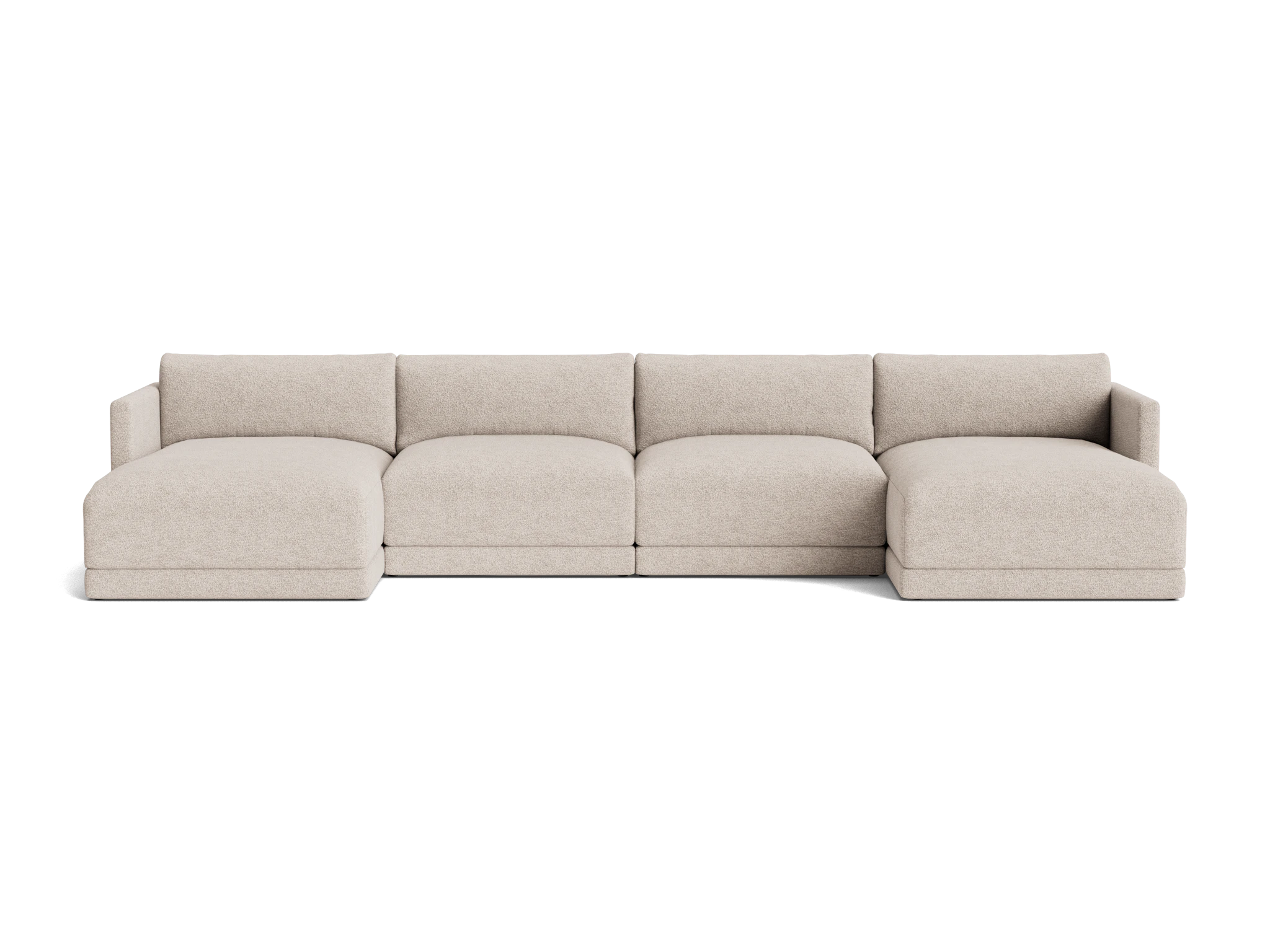 maurice modular grand chaise sectional borough cotton
