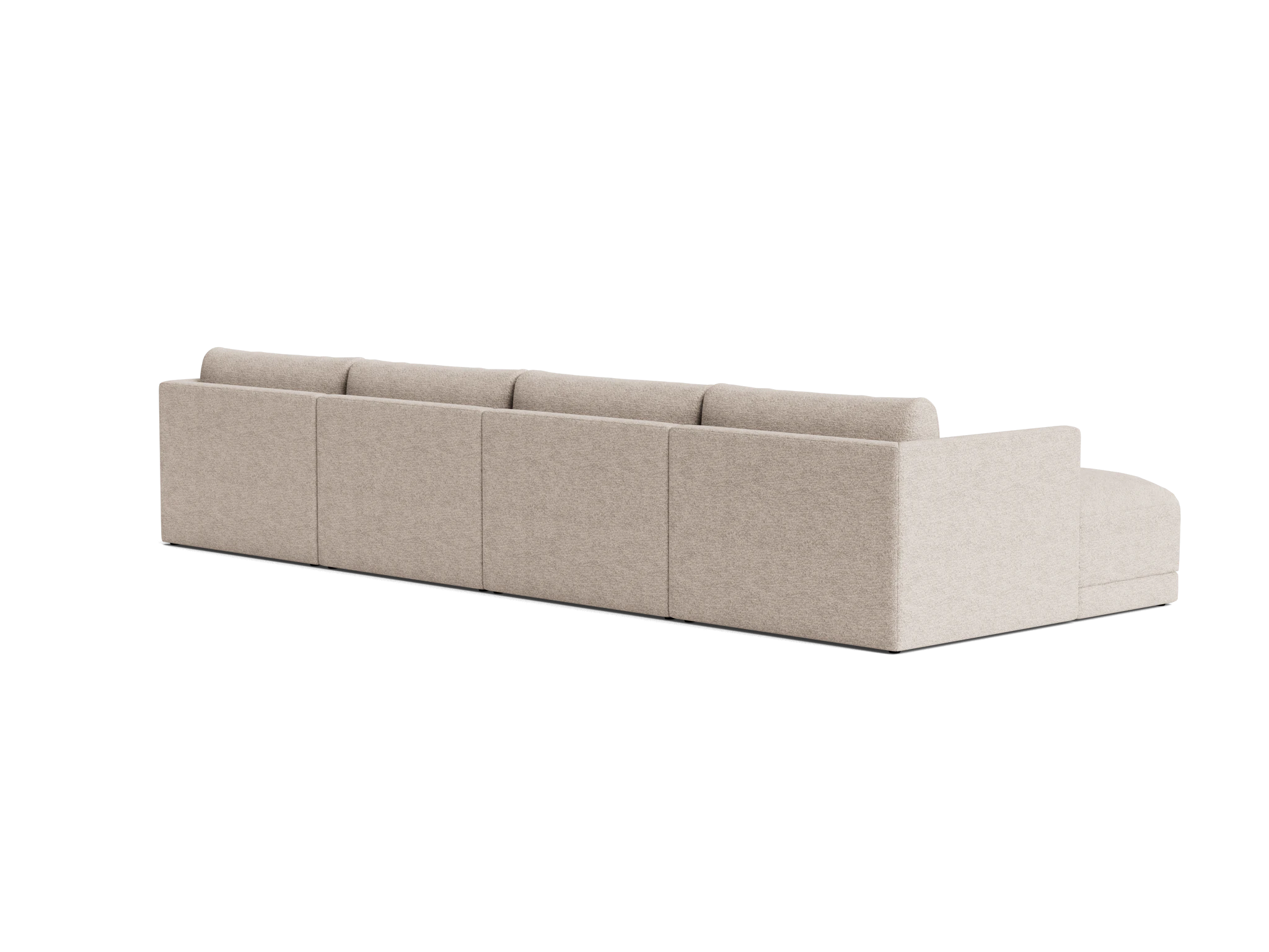 maurice modular grand chaise sectional borough cotton