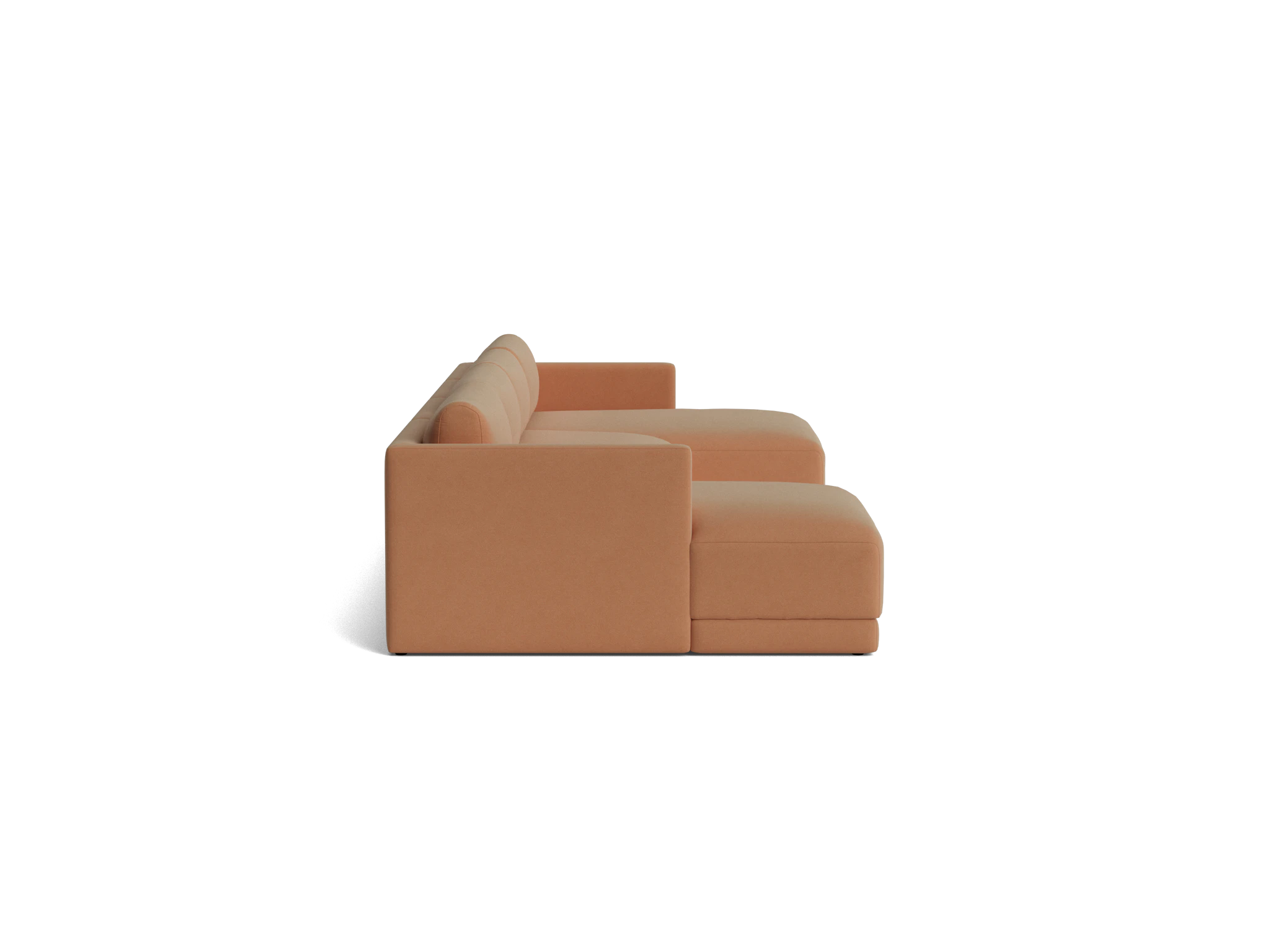 maurice modular grand chaise sectional royale pantone mocha mousse