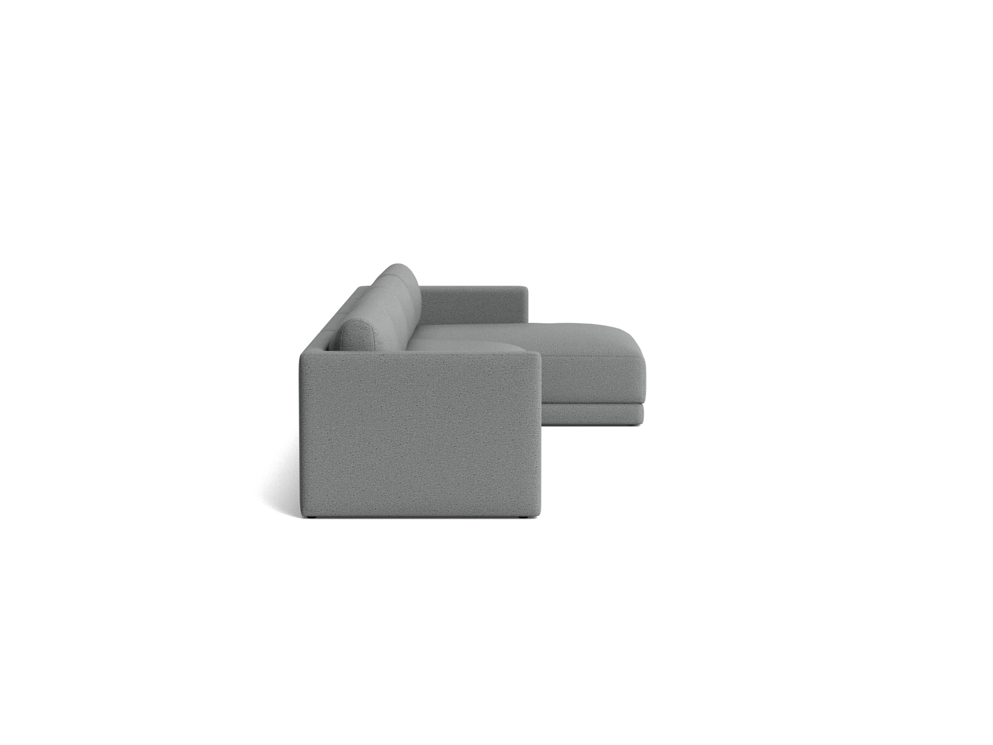 maurice modular grand chaise sectional essence ash