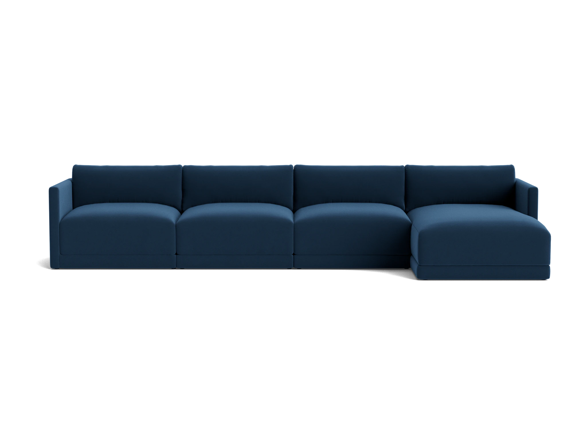 maurice modular grand chaise sectional royale cobalt