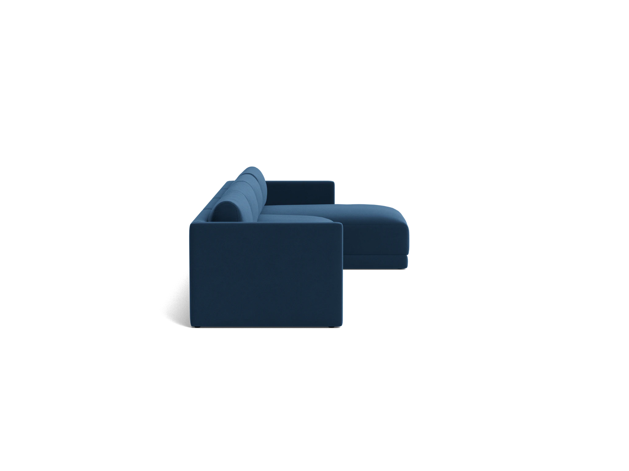 maurice modular grand chaise sectional royale cobalt