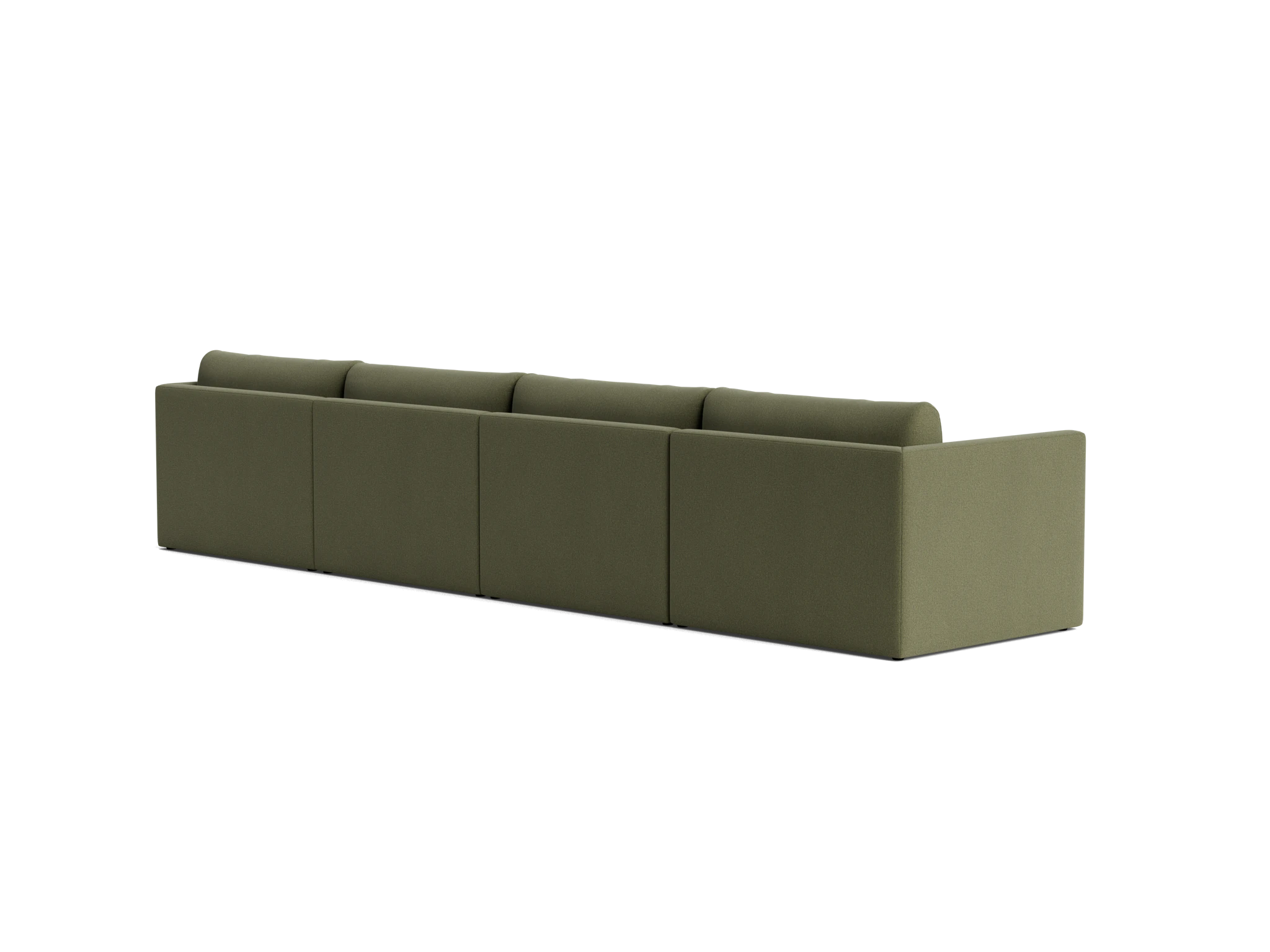 maurice modular grand chaise sectional faithful olive