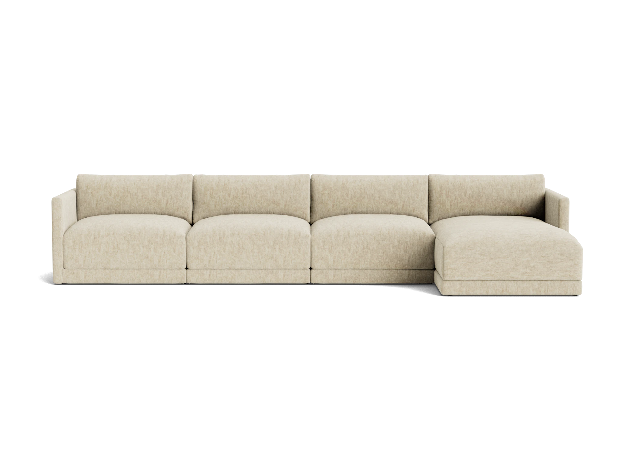 maurice modular grand chaise sectional crave irish cream