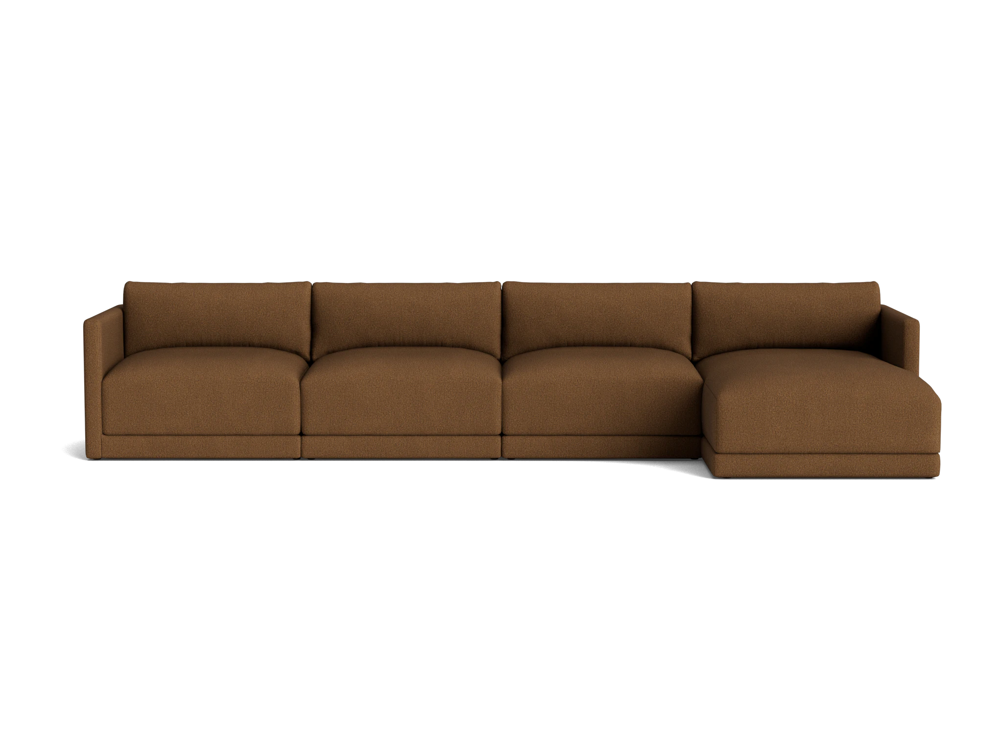 maurice modular grand chaise sectional faithful mocha