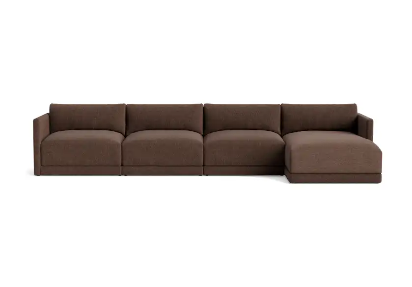 maurice modular grand chaise sectional resource truffle