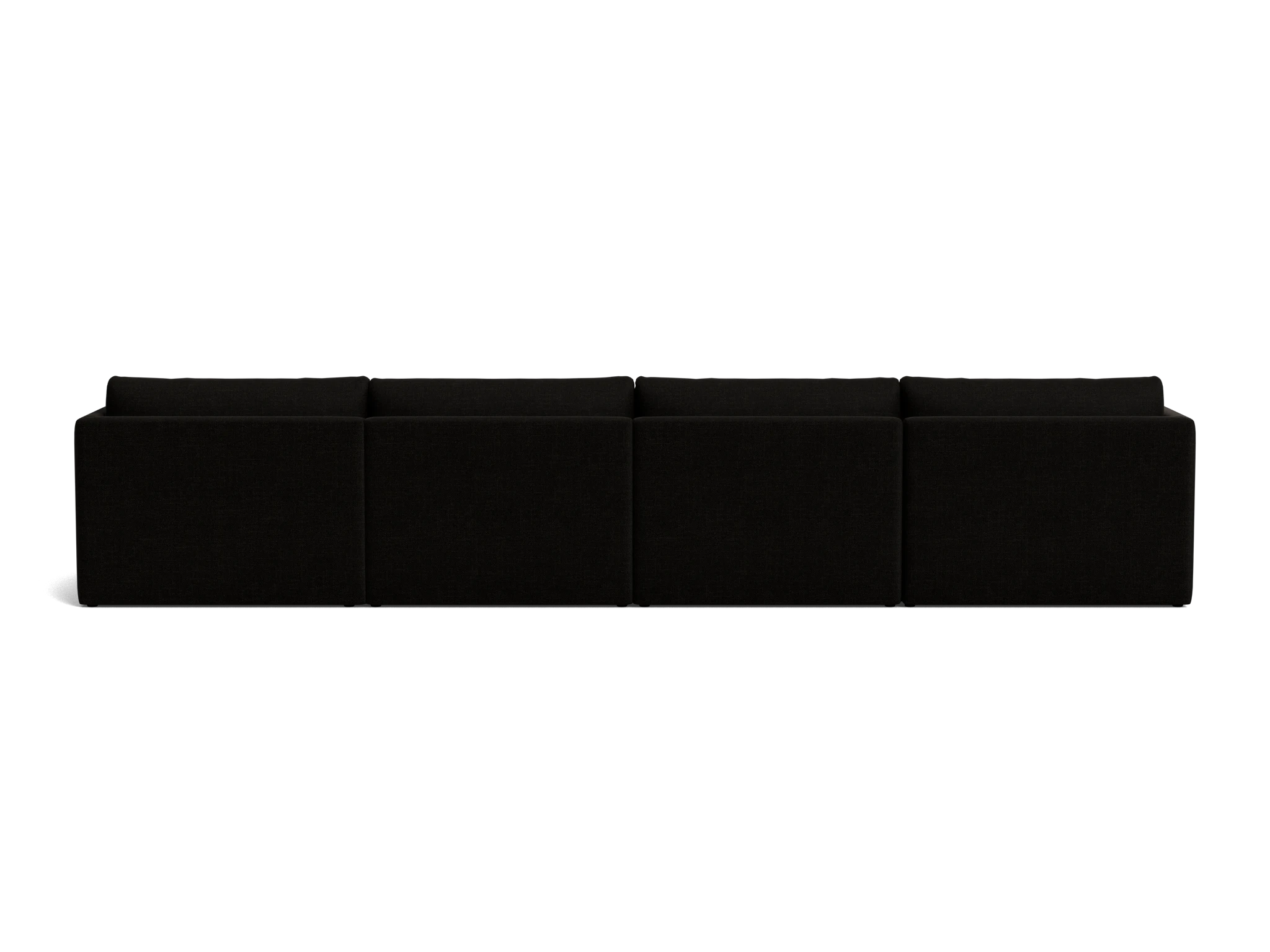 maurice modular grand chaise sectional milo onyx