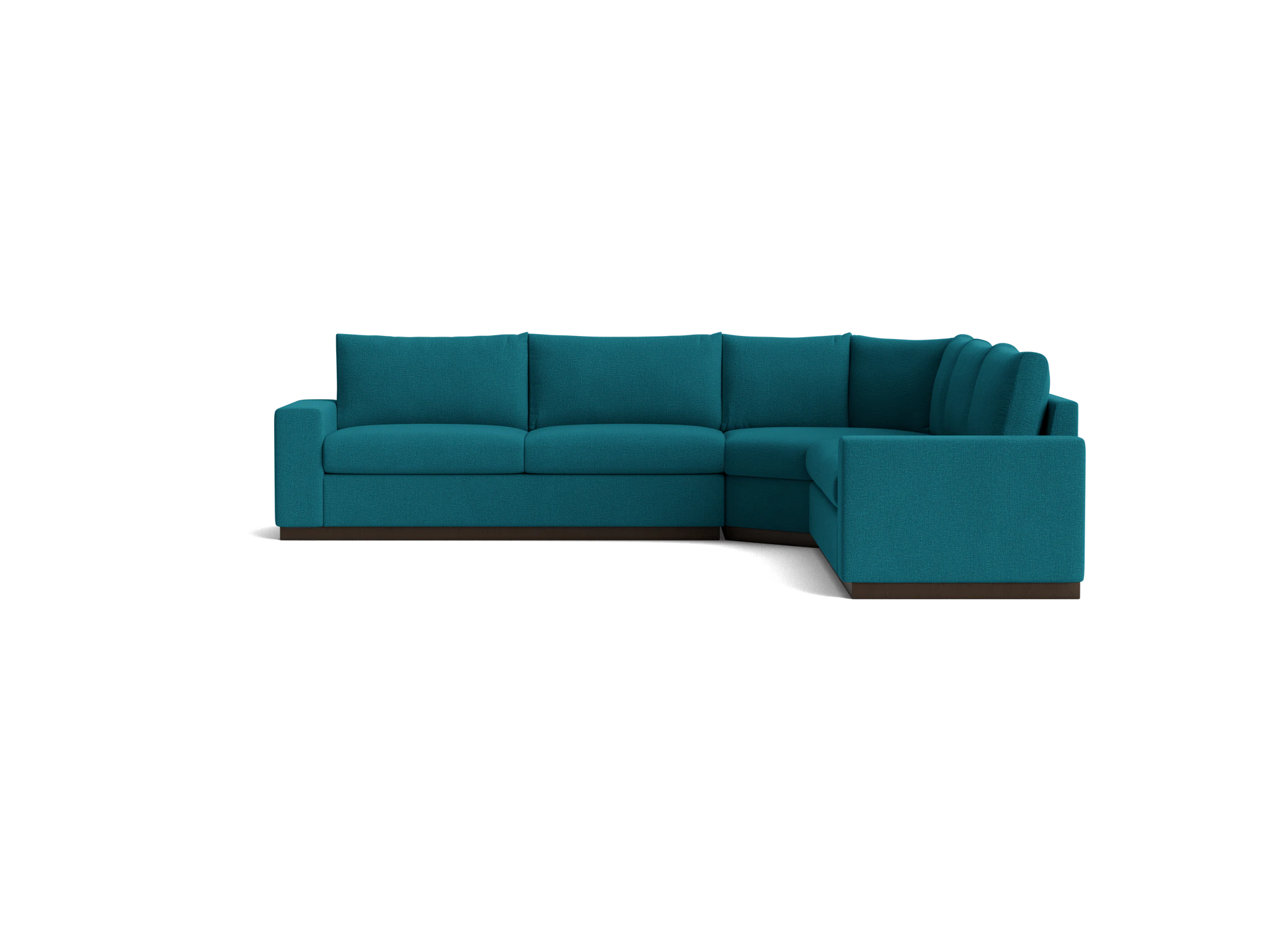 holt modular wedge corner sectional key largo zenith teal
