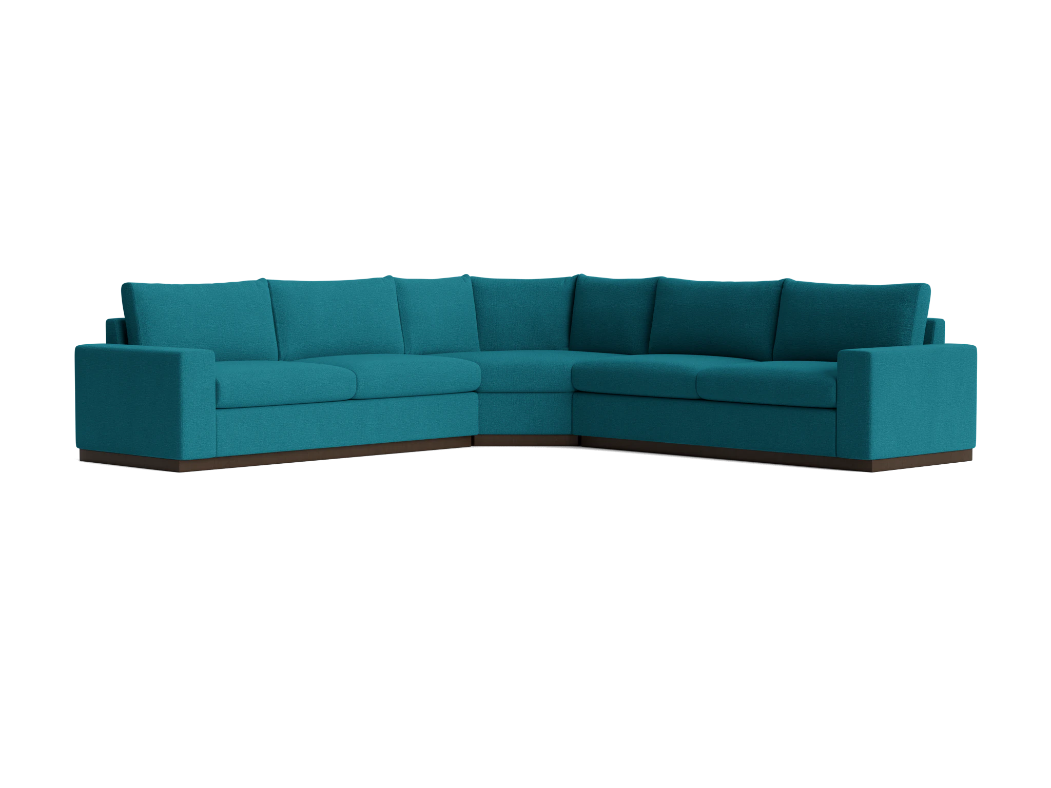 holt modular wedge corner sectional key largo zenith teal