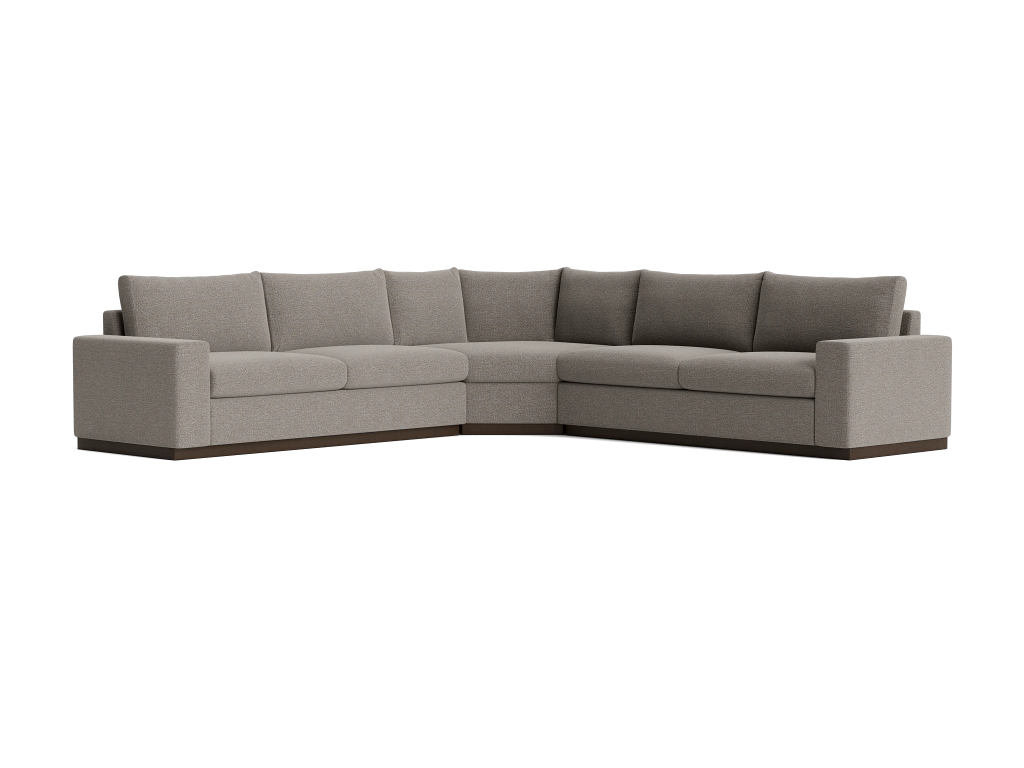 holt modular wedge corner sectional cody slate