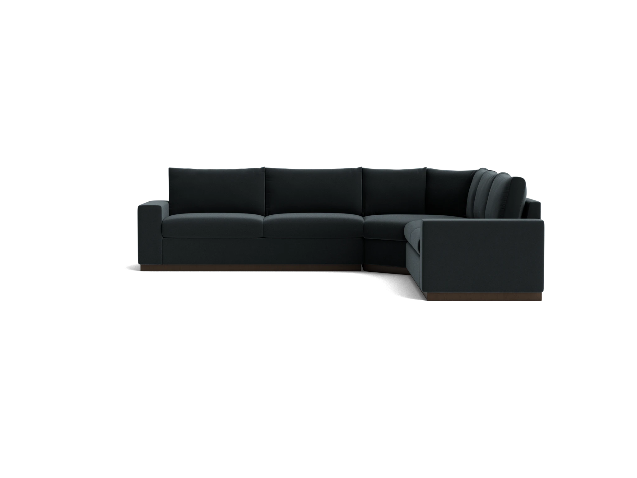 holt modular wedge corner sectional royale gunmetal