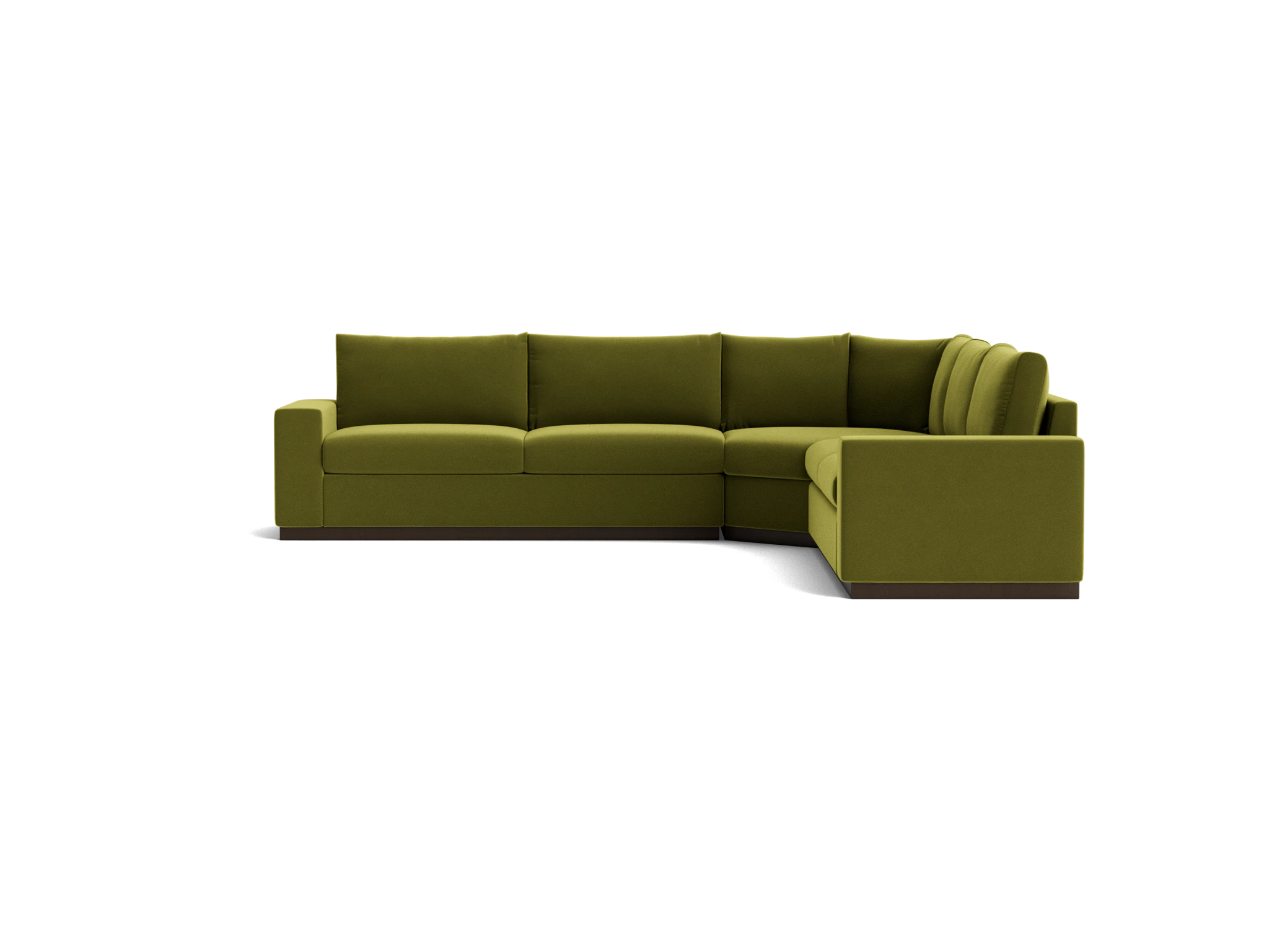 holt modular wedge corner sectional royale apple