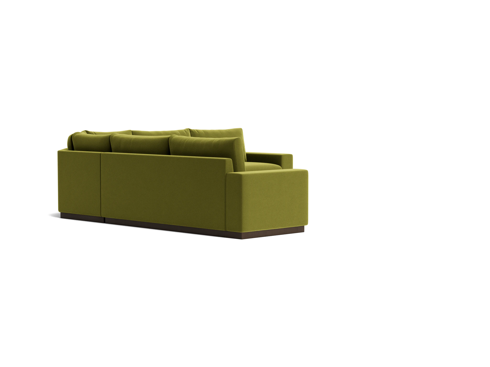 holt modular wedge corner sectional royale apple