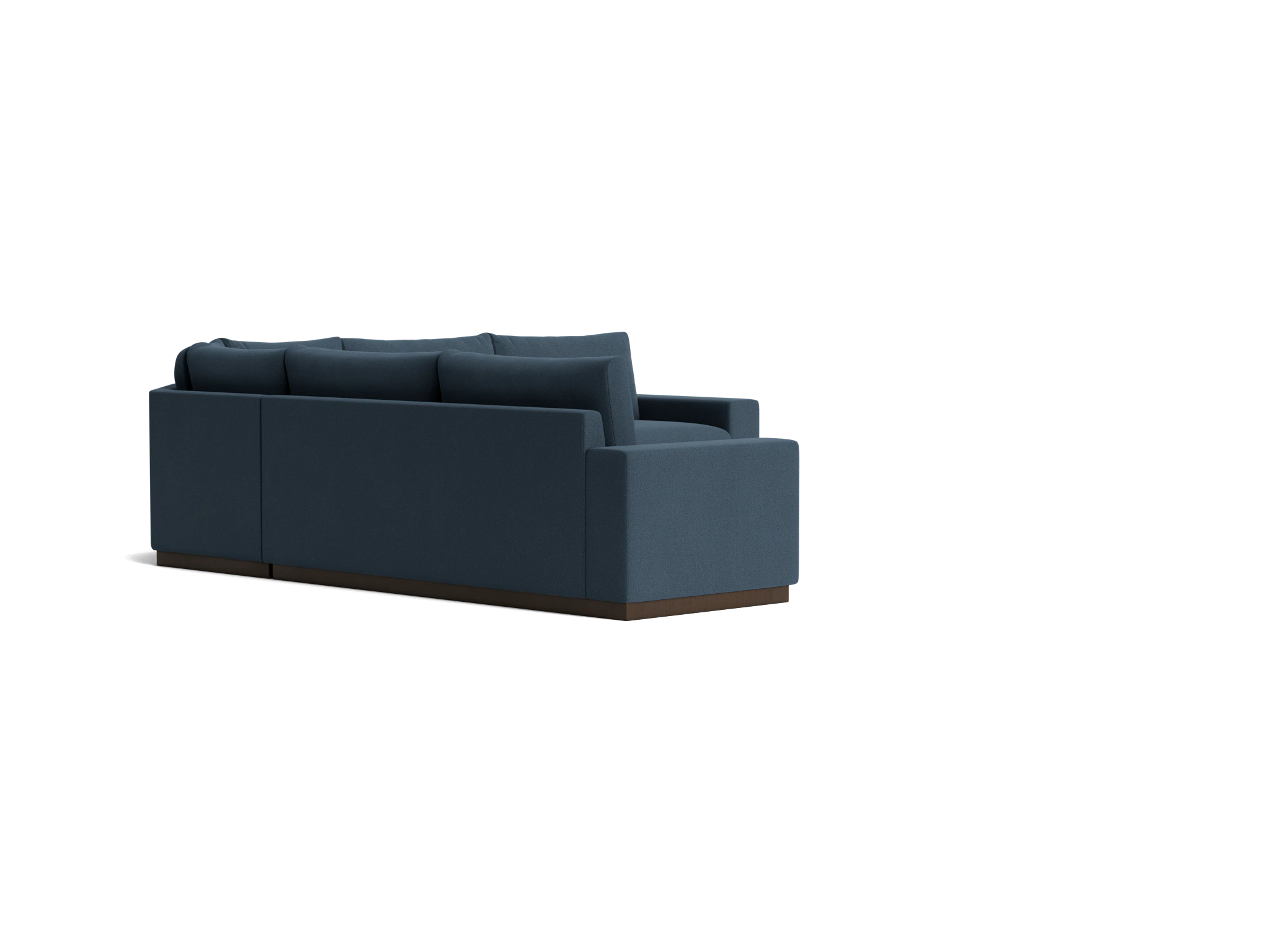 holt modular wedge corner sectional faithful indigo