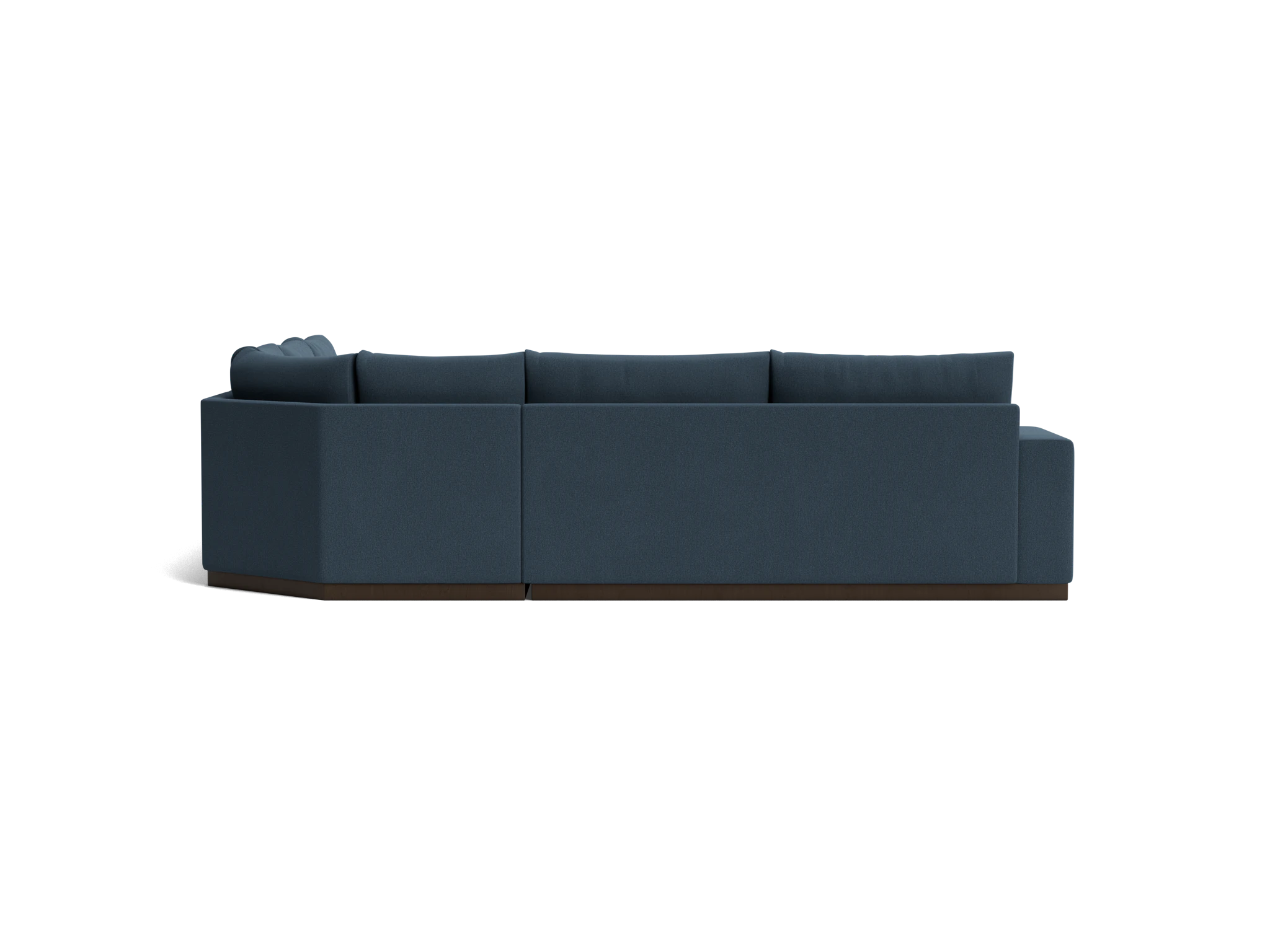 holt modular wedge corner sectional faithful indigo