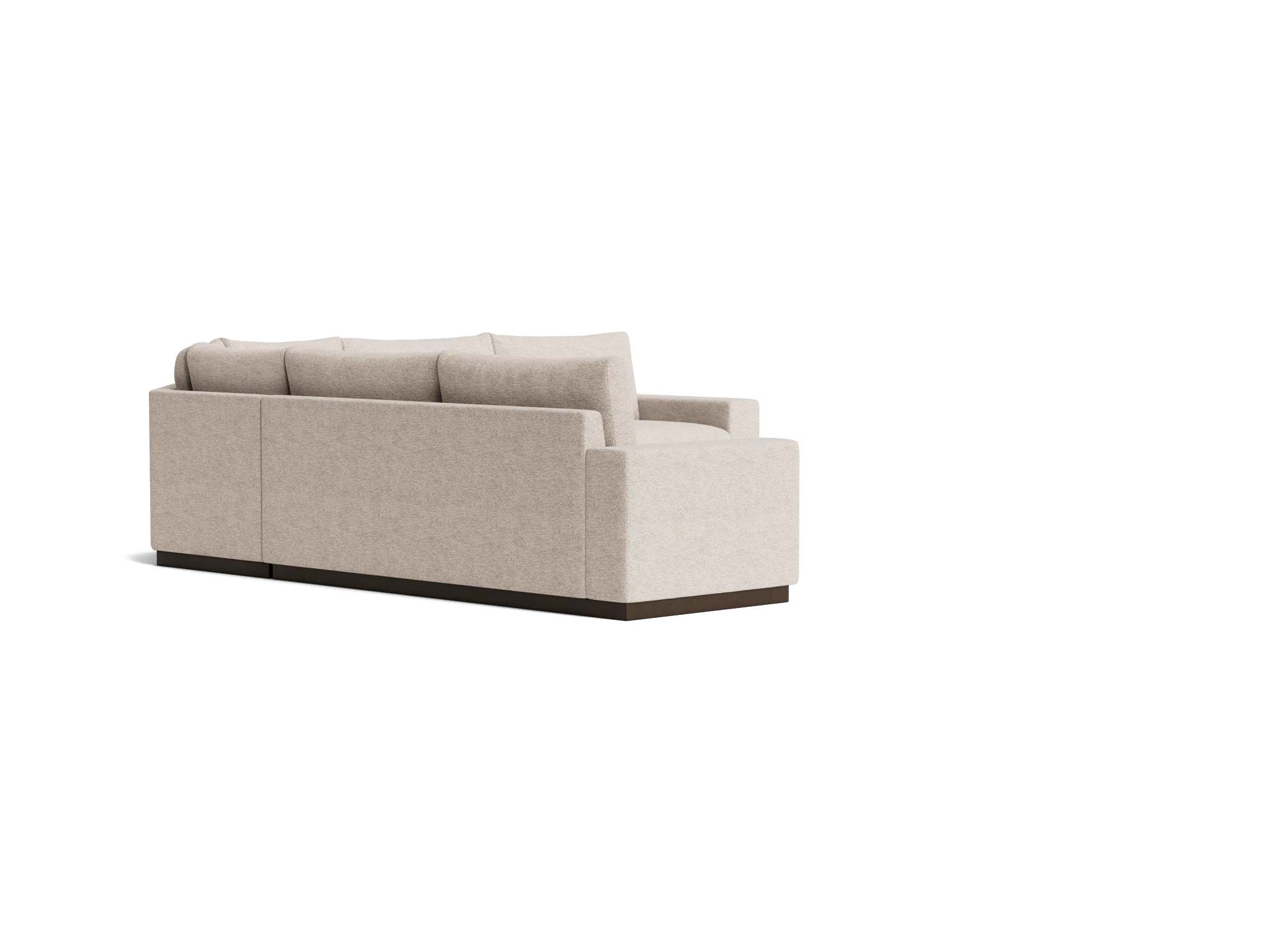 holt modular wedge corner sectional borough cotton