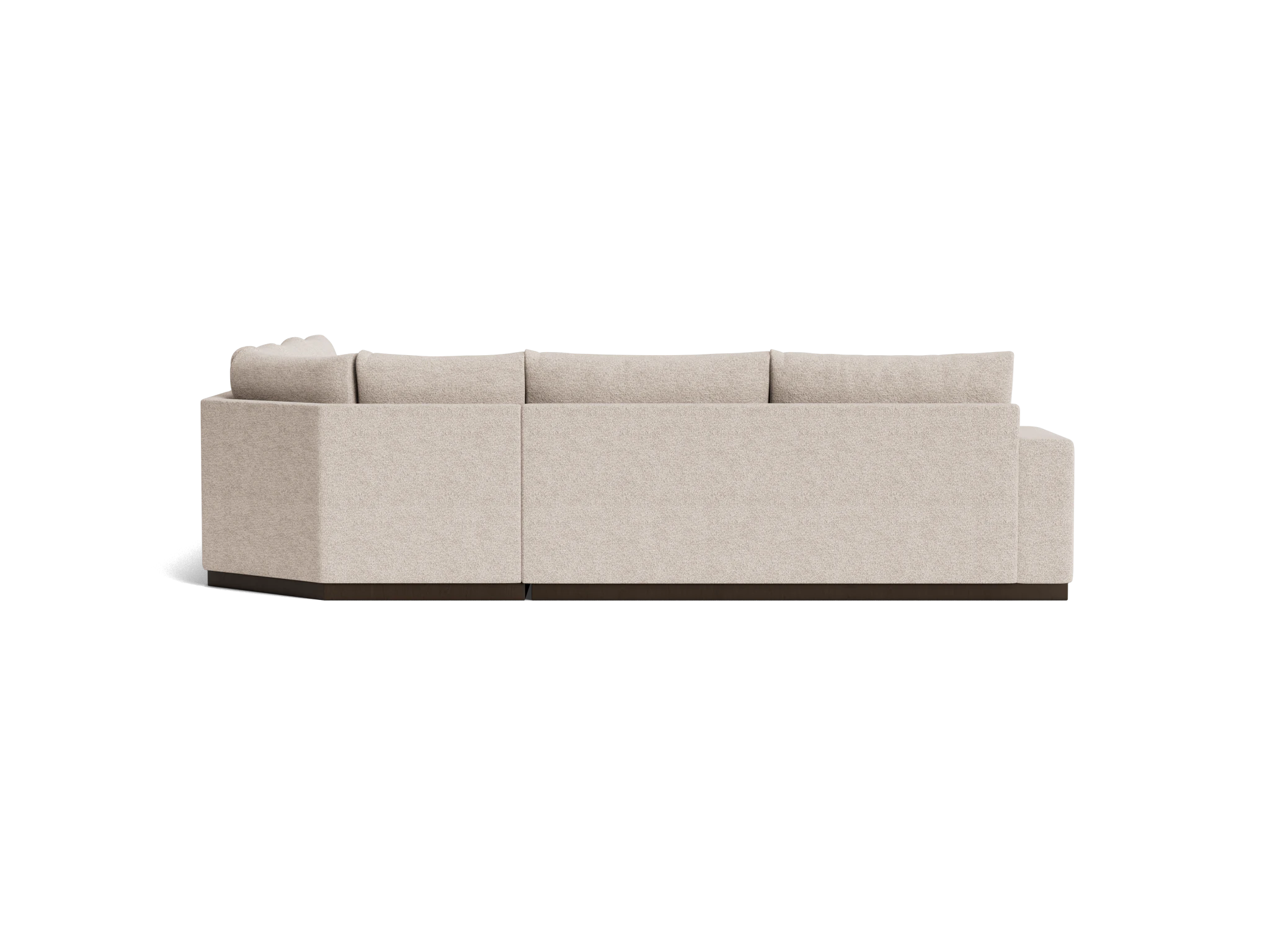 holt modular wedge corner sectional borough cotton