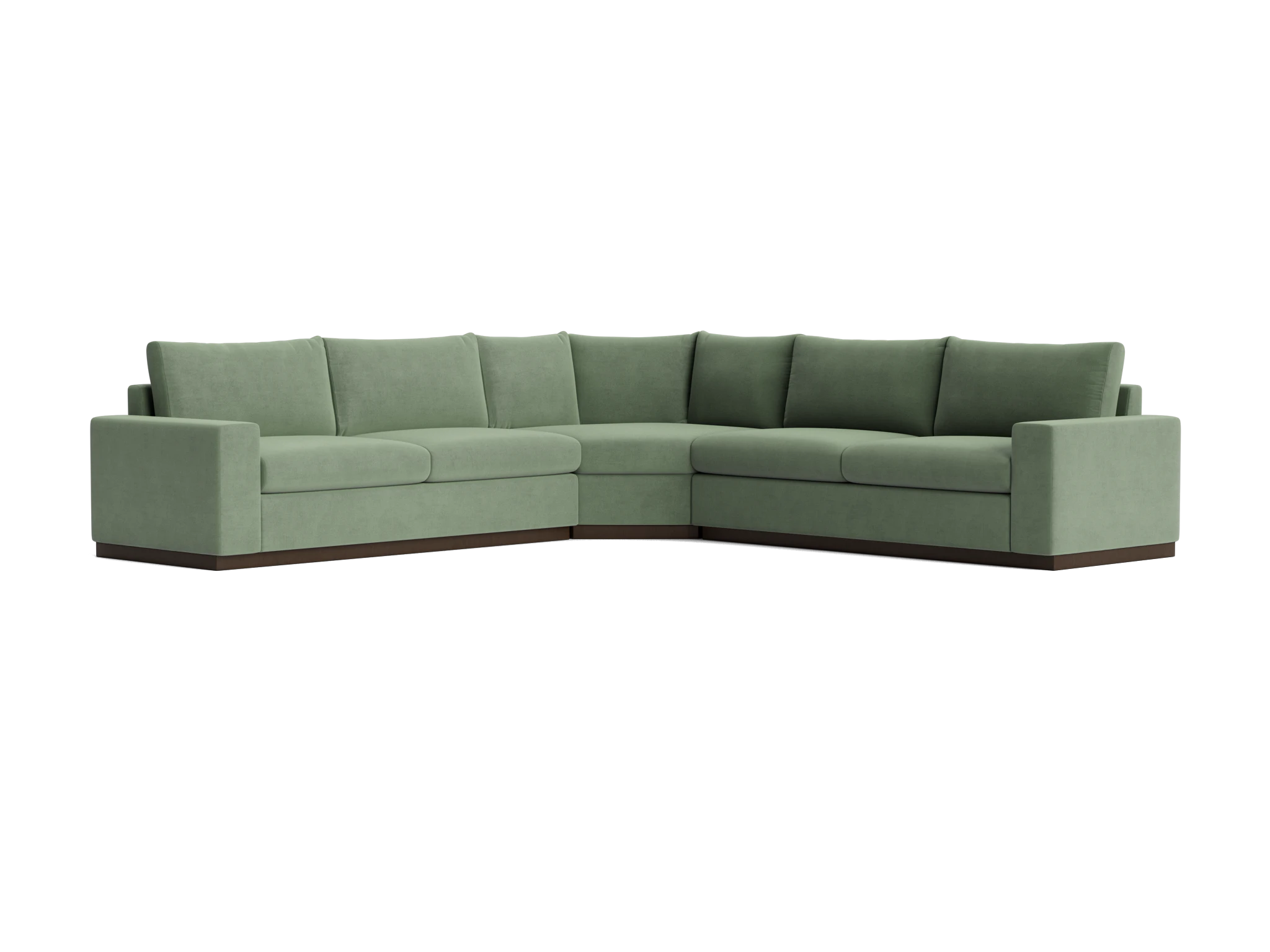 holt modular wedge corner sectional royale sage