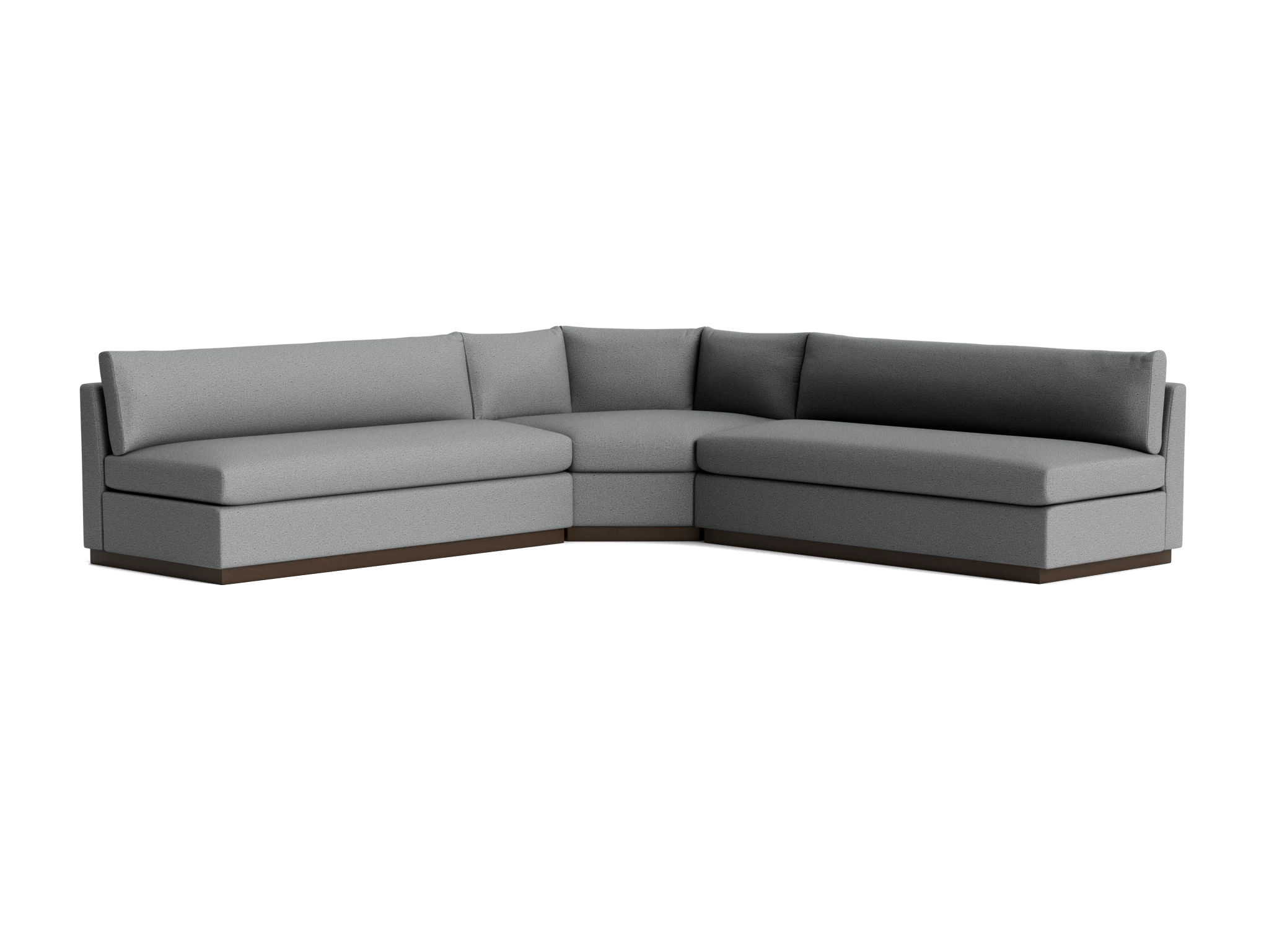 Holt Modular Wedge Armless Corner Sectional