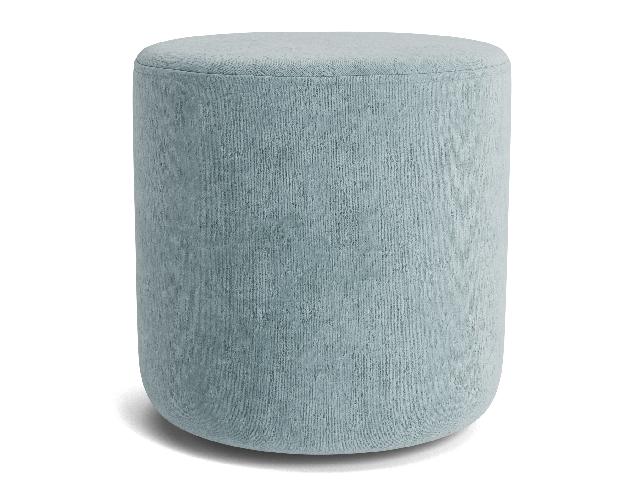 kavi petite ottoman plush mist