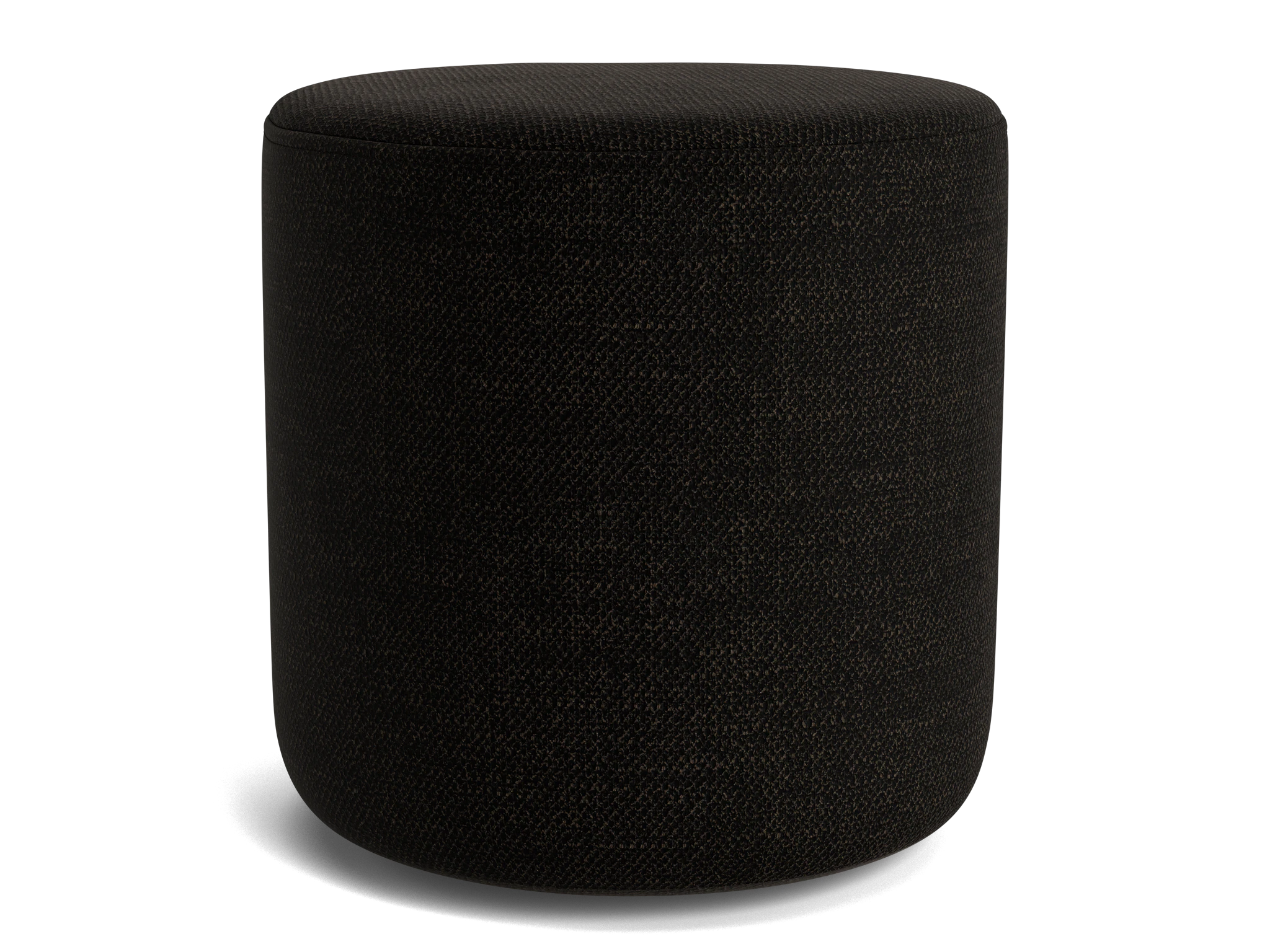 kavi petite ottoman milo onyx