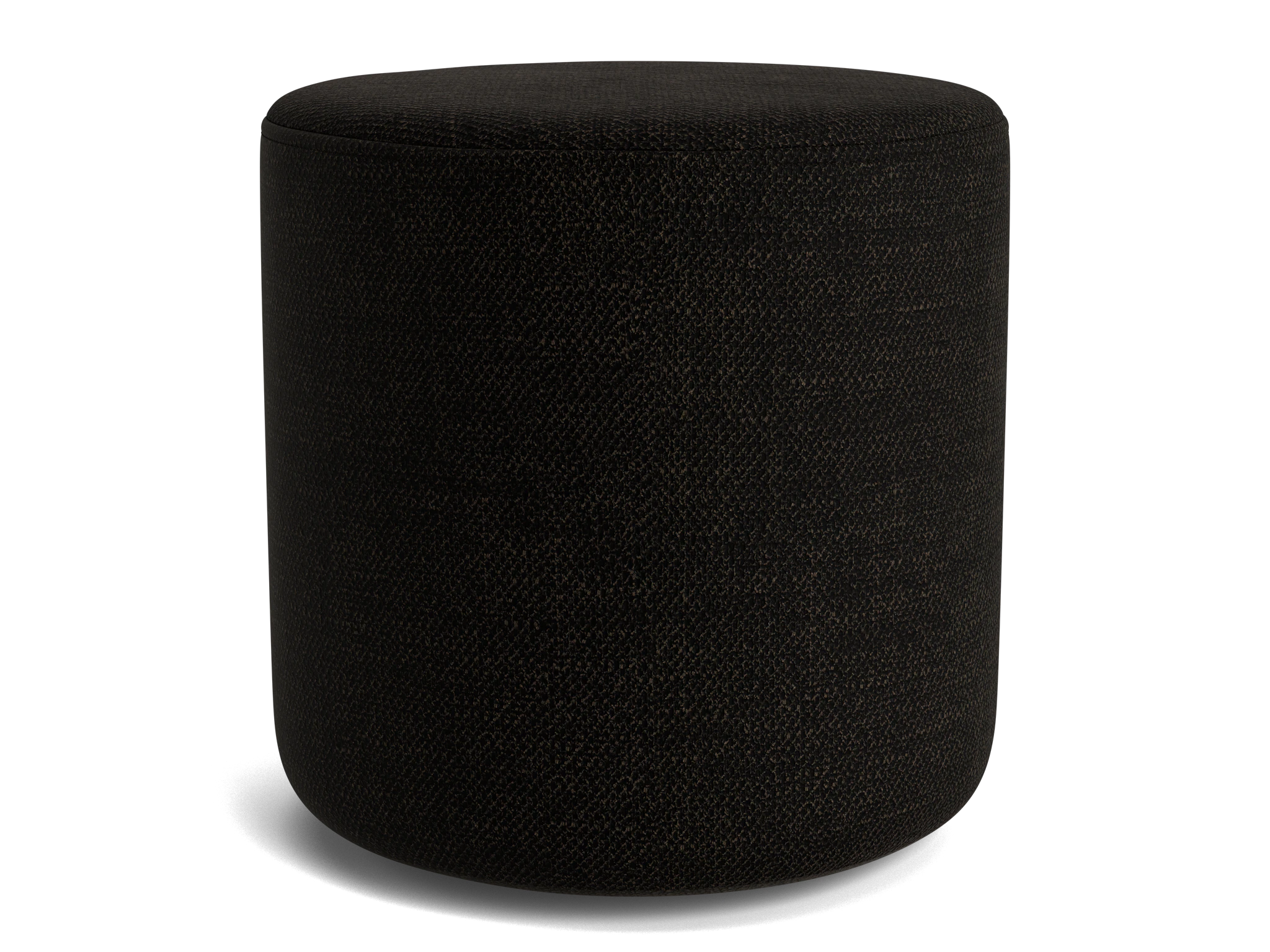 kavi petite ottoman milo onyx