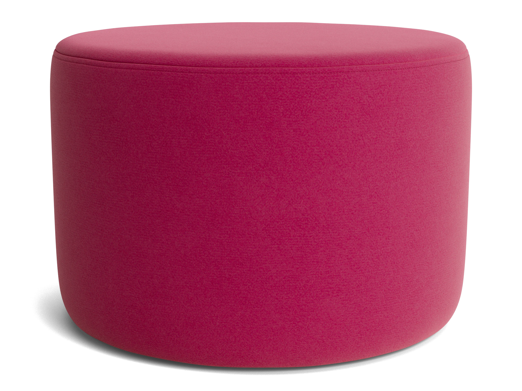 hanna petite ottoman royale berry