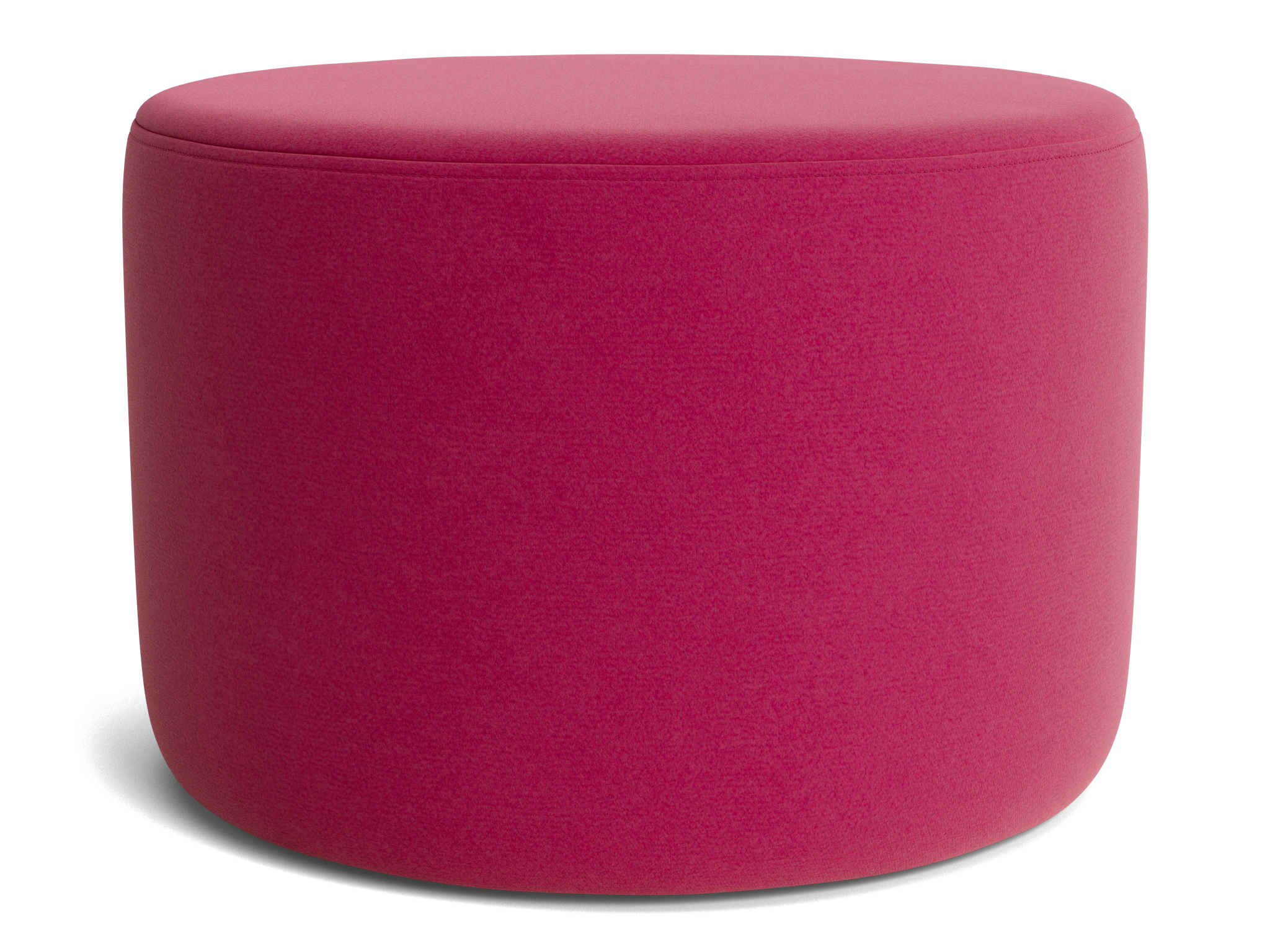 hanna petite ottoman royale berry