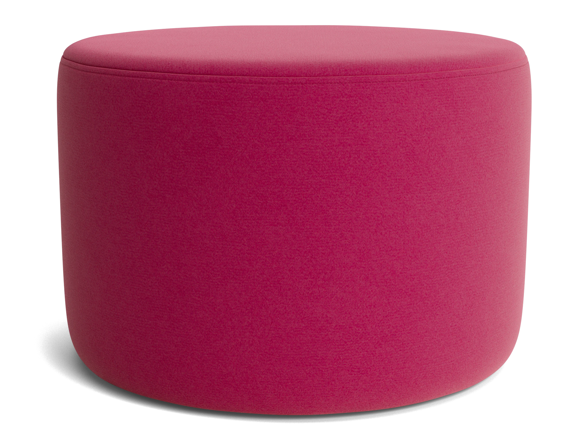 hanna petite ottoman royale berry