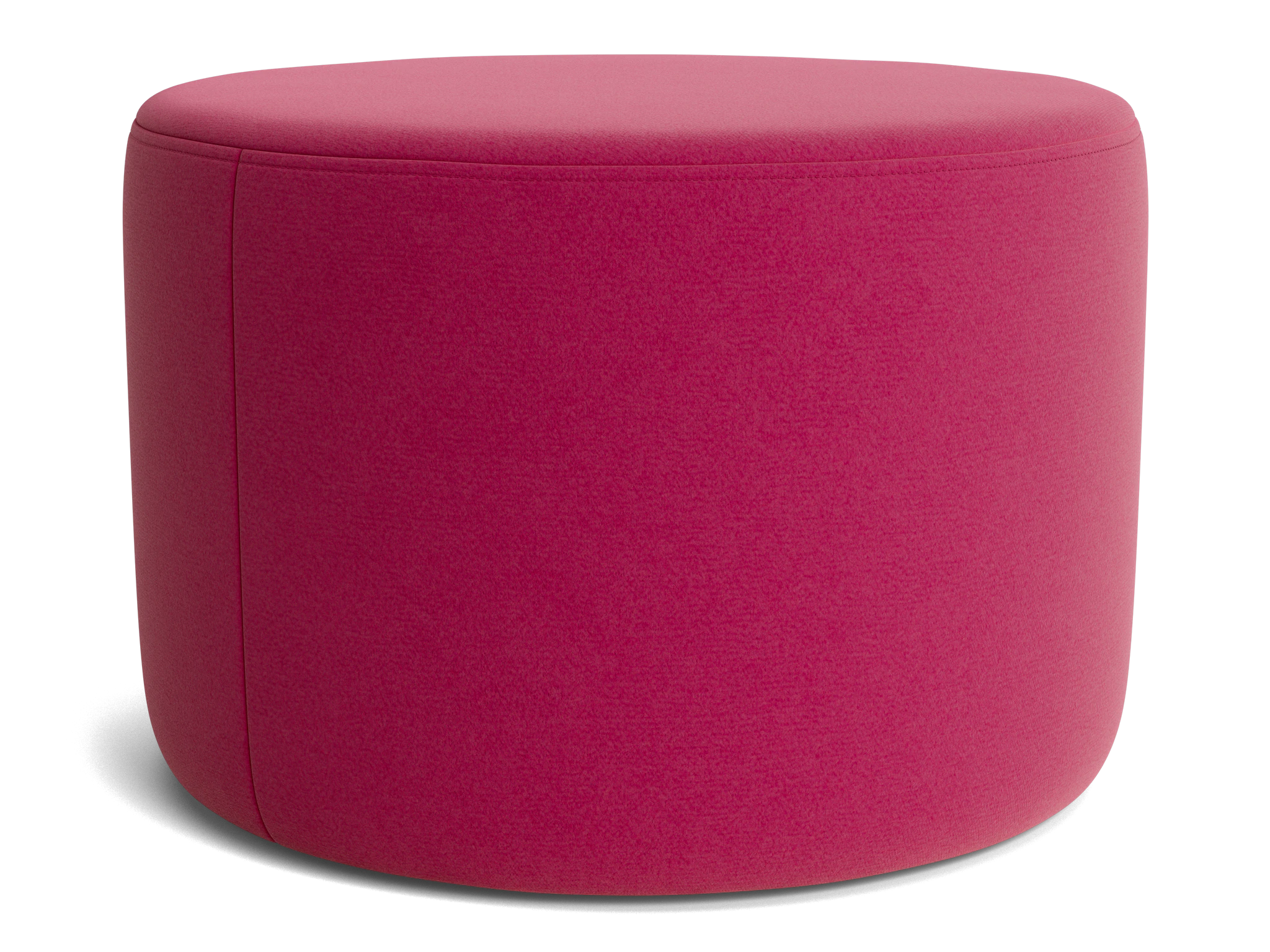 hanna petite ottoman royale berry