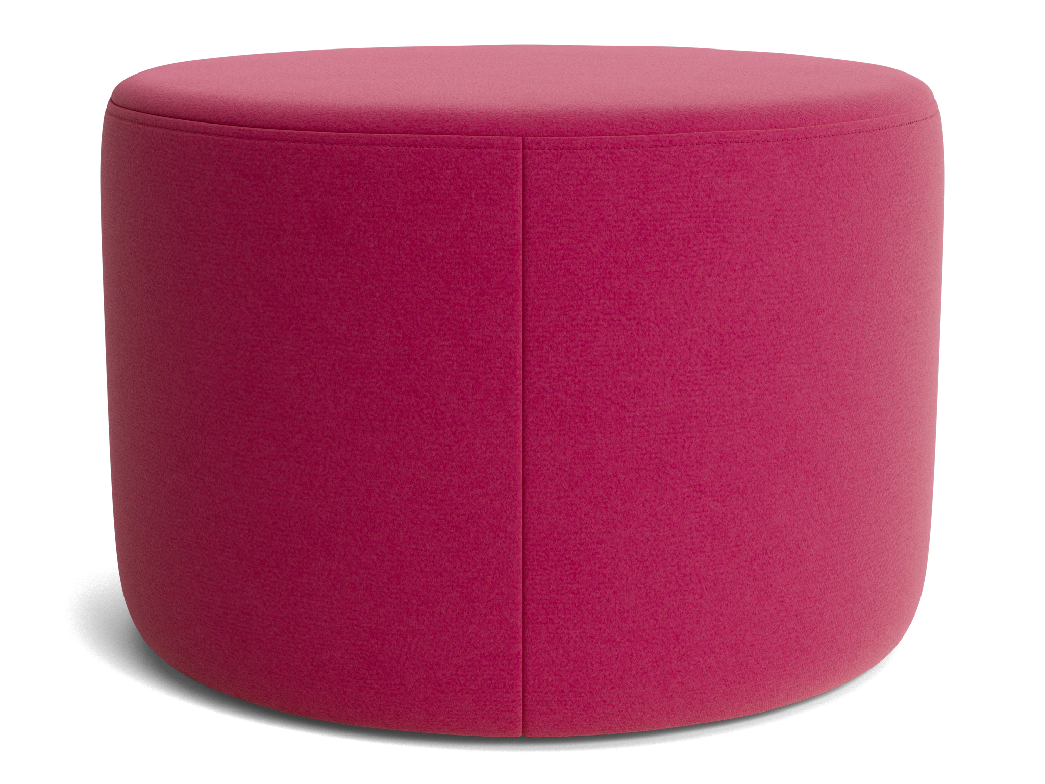 hanna petite ottoman royale berry