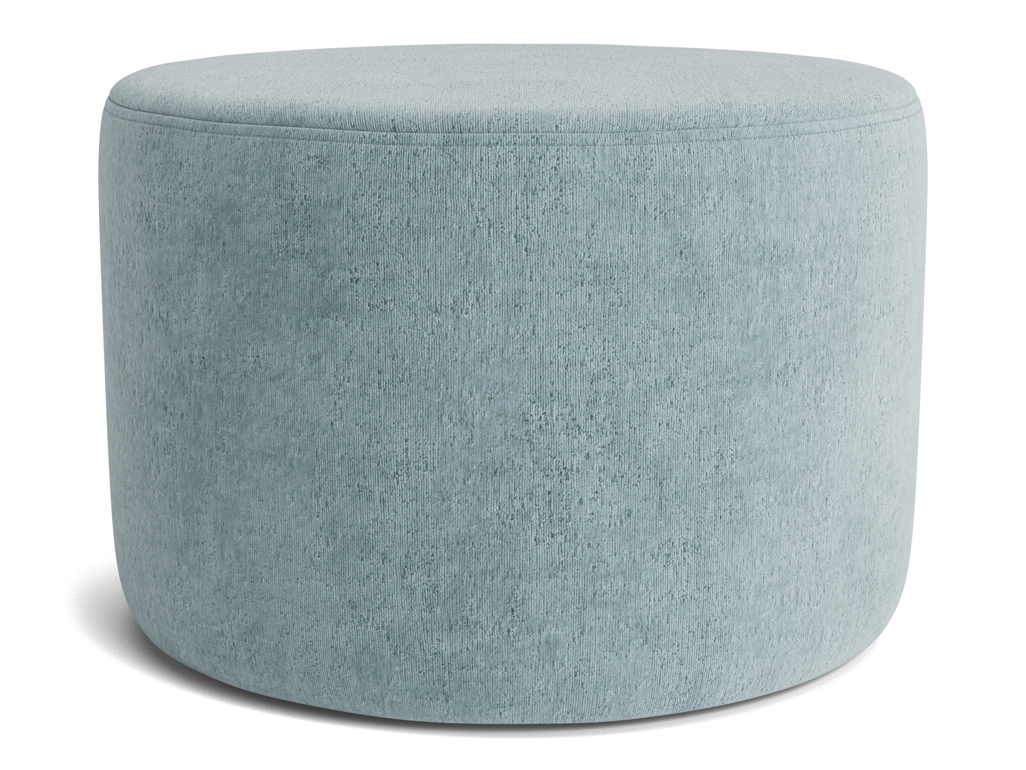 hanna petite ottoman plush mist