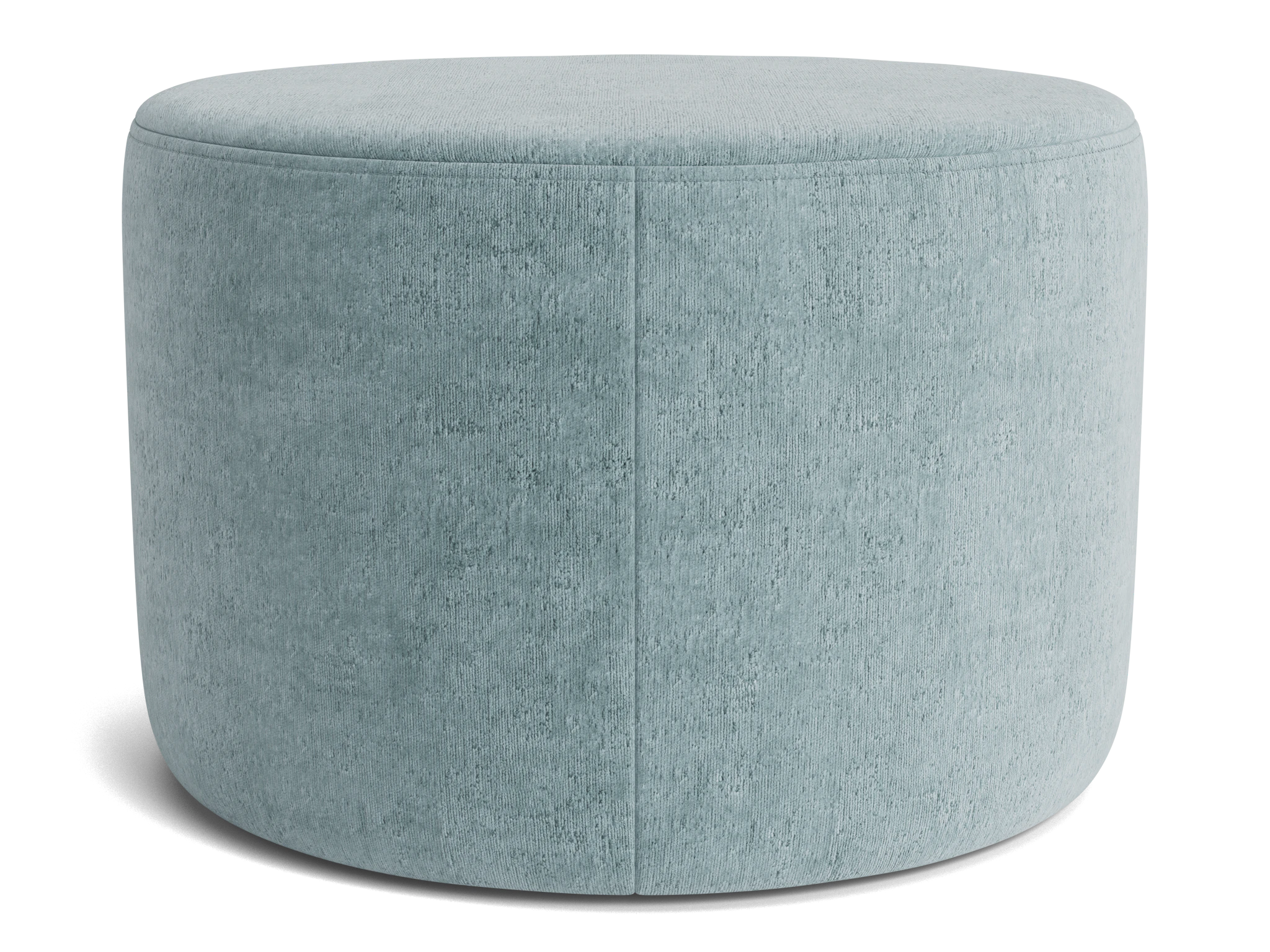 hanna petite ottoman plush mist