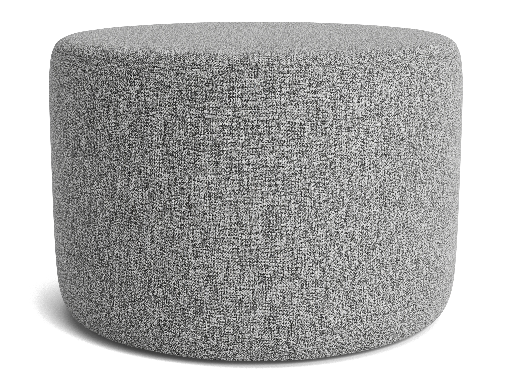 hanna petite ottoman taylor felt gray