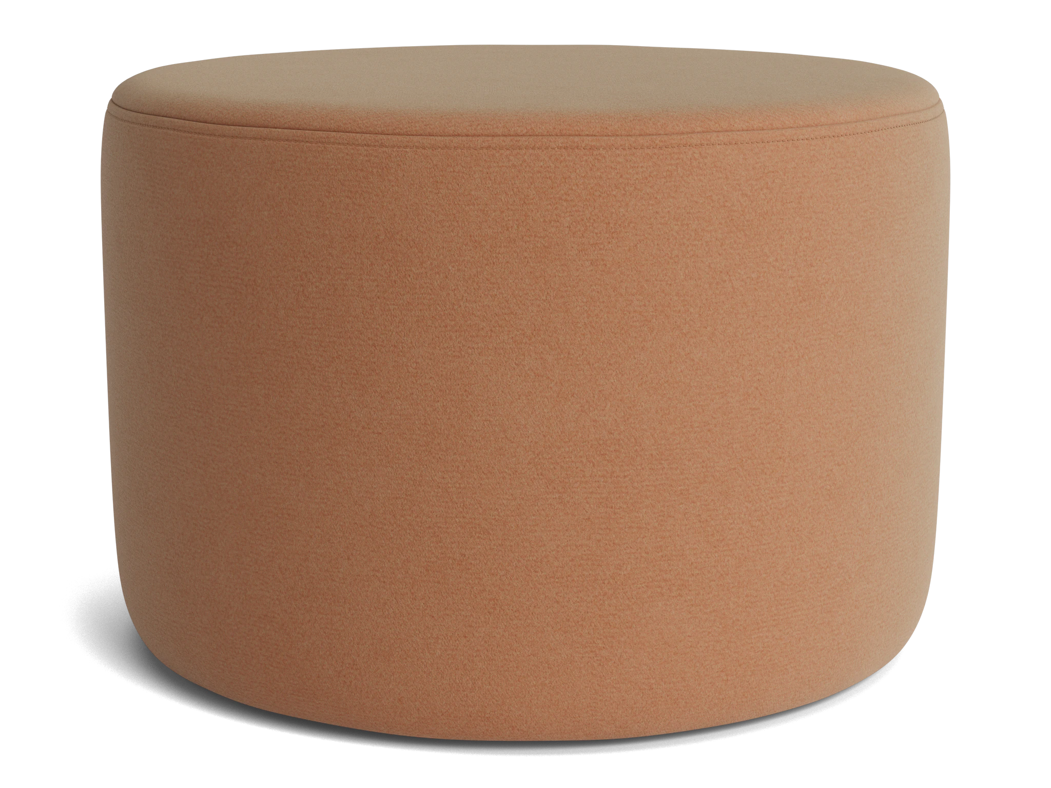 hanna petite ottoman royale pantone mocha mousse