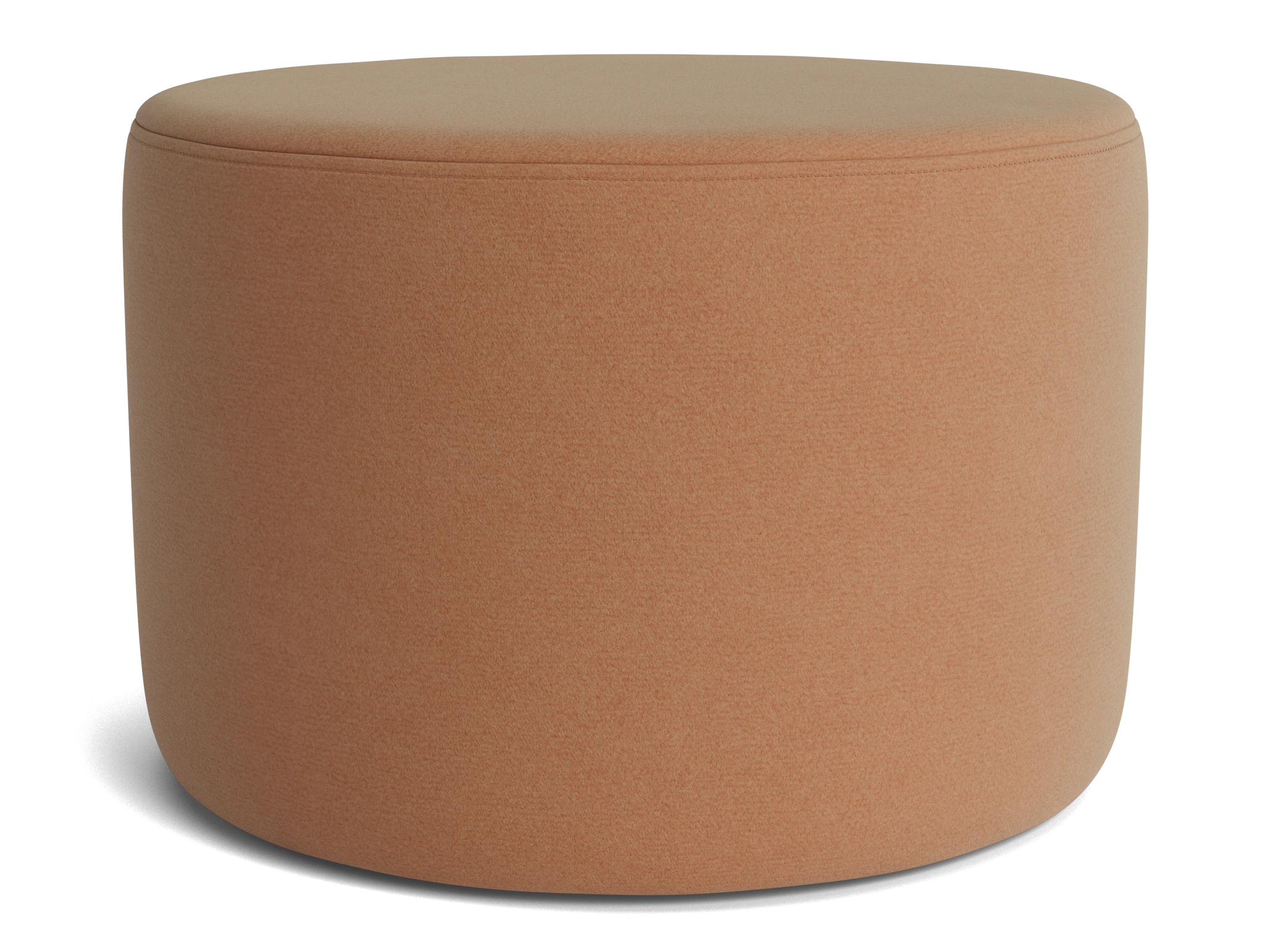 hanna petite ottoman royale pantone mocha mousse